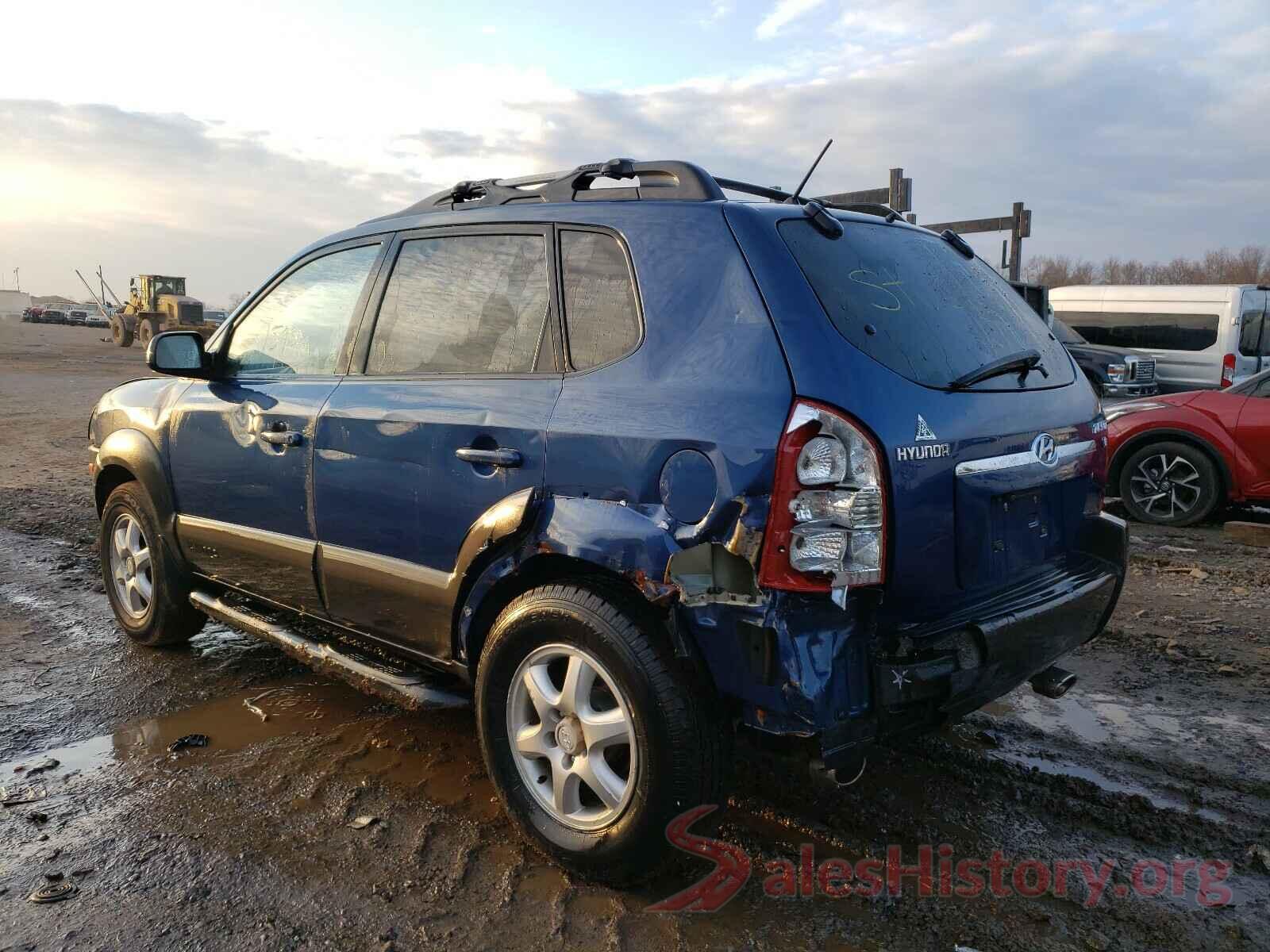 3N1AB8CVXLY233031 2005 HYUNDAI TUCSON