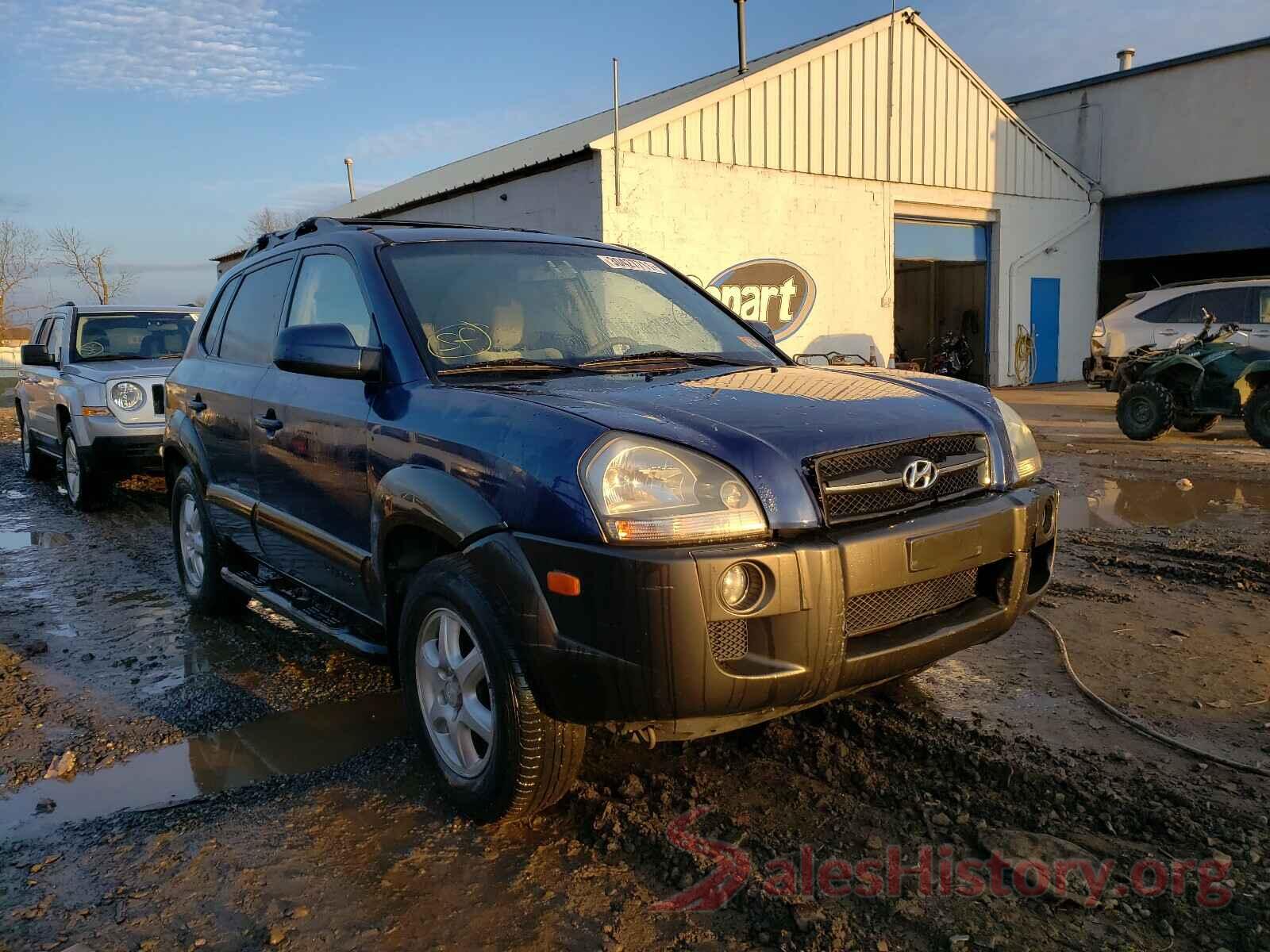 3N1AB8CVXLY233031 2005 HYUNDAI TUCSON