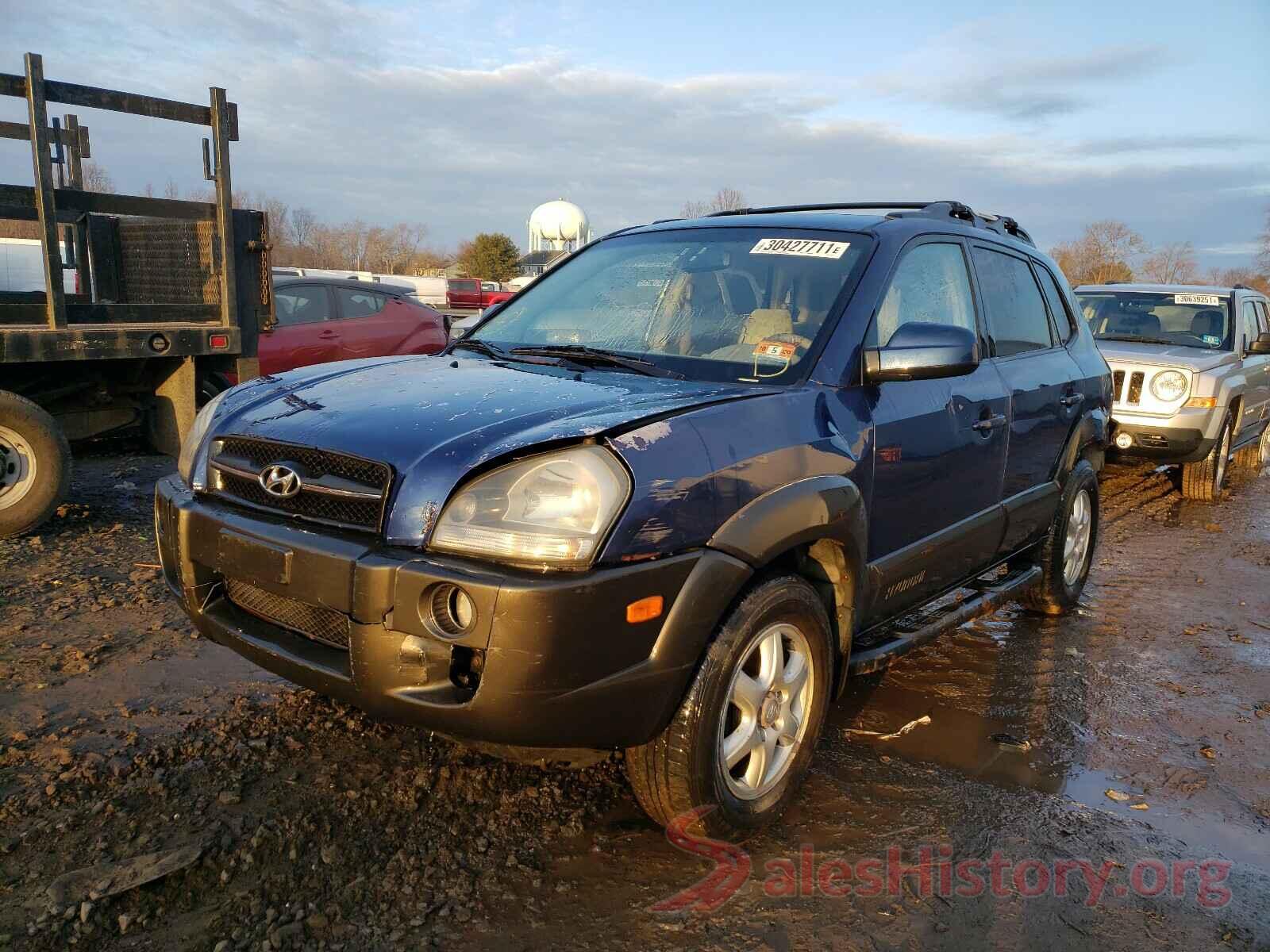 3N1AB8CVXLY233031 2005 HYUNDAI TUCSON