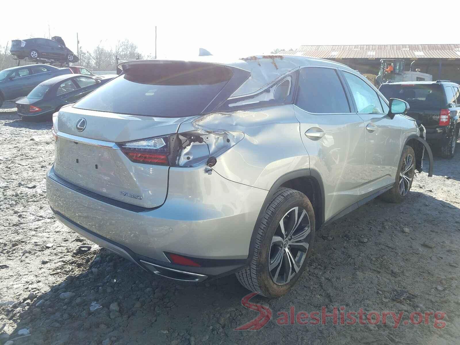 2T2HZMDA7LC233138 2020 LEXUS RX350