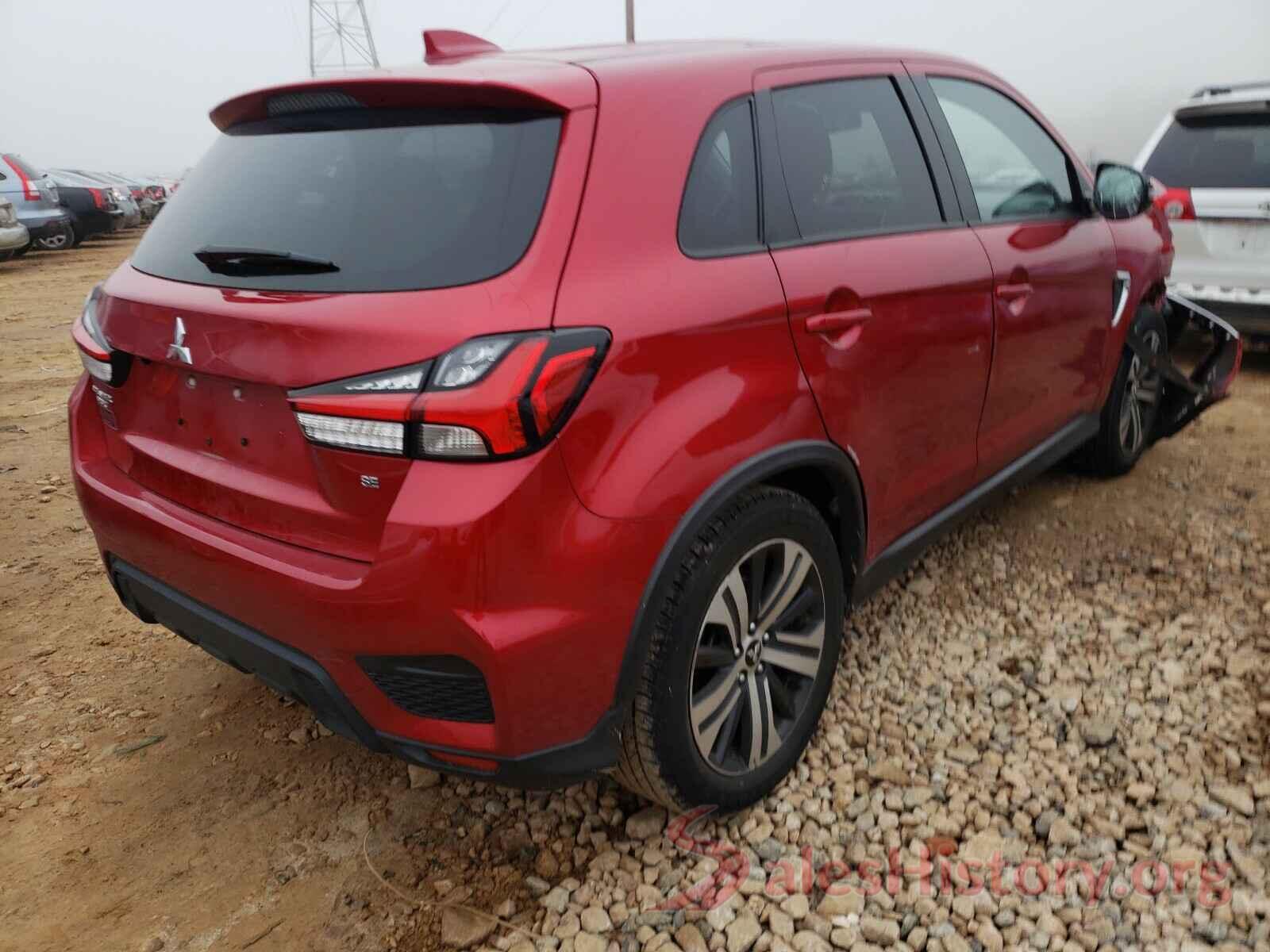 JA4AP4AUXLU002077 2020 MITSUBISHI OUTLANDER