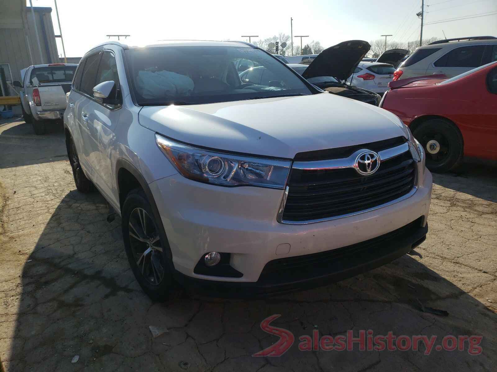 5TDJKRFH7GS252139 2016 TOYOTA HIGHLANDER