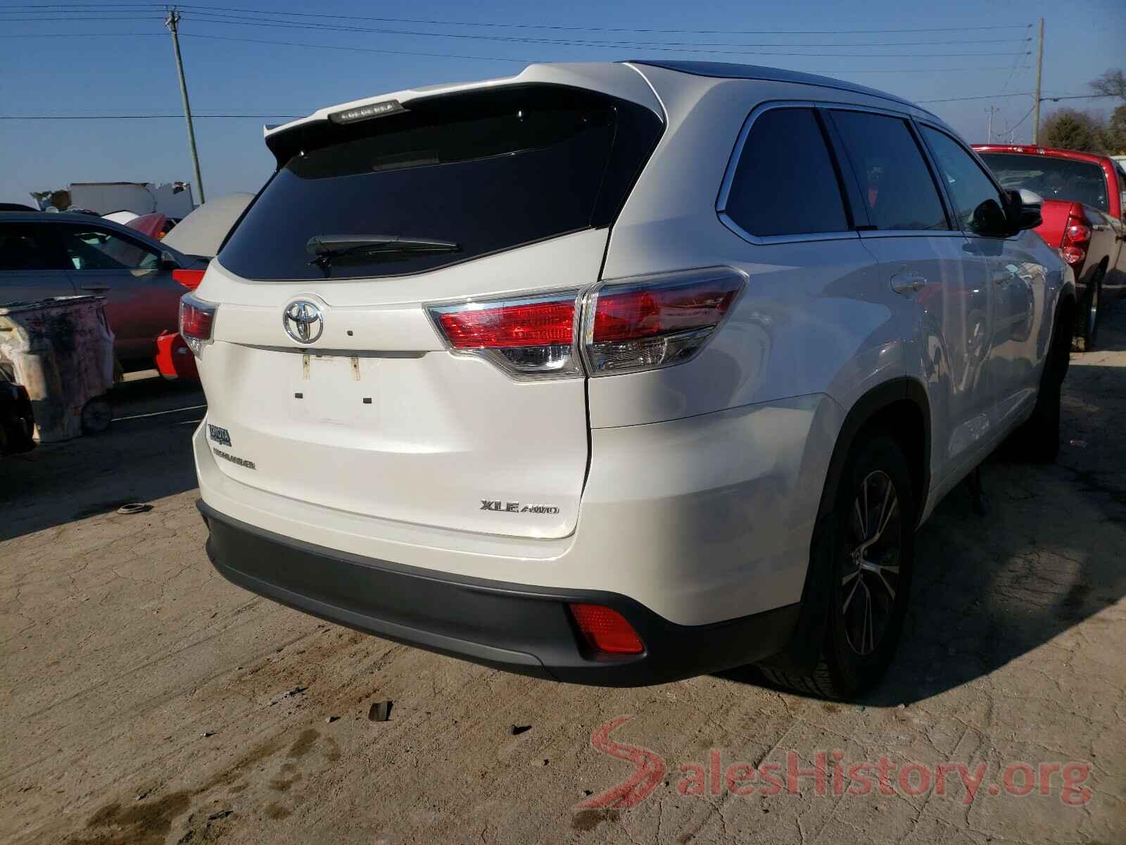 5TDJKRFH7GS252139 2016 TOYOTA HIGHLANDER