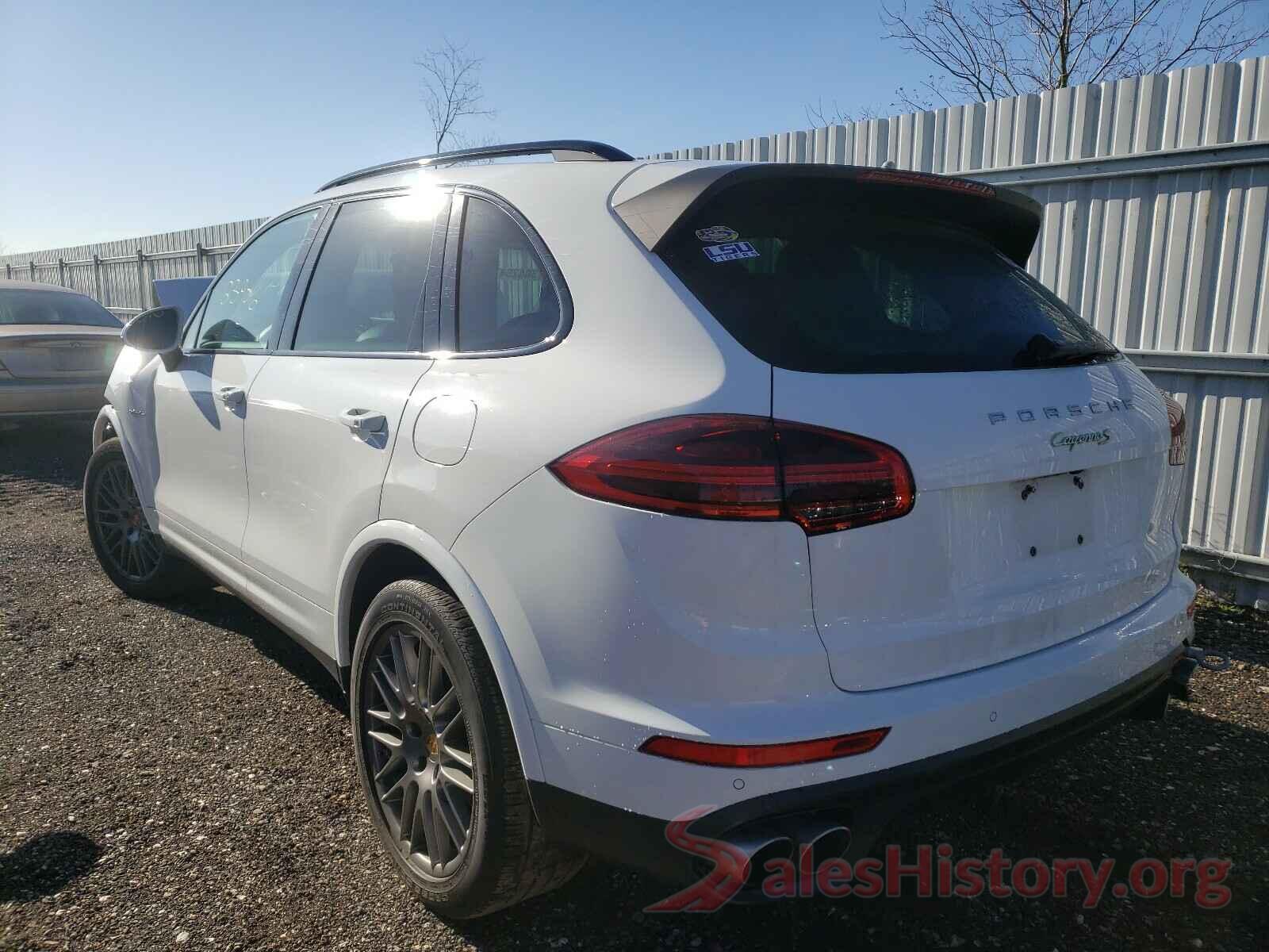 WP1AE2A27HLA74462 2017 PORSCHE CAYENNE