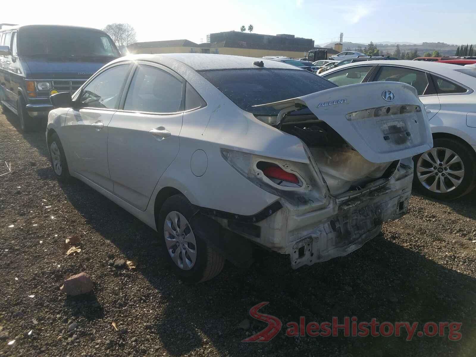 KMHCT4AE1GU073902 2016 HYUNDAI ACCENT