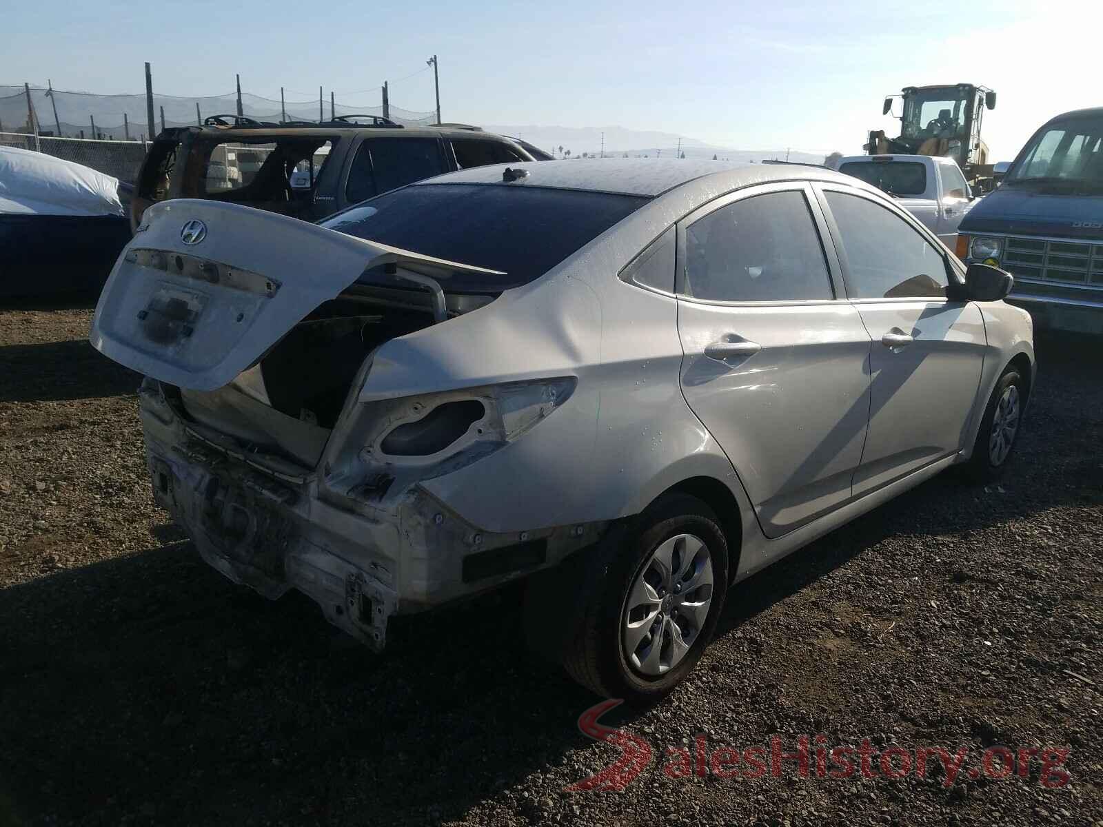 KMHCT4AE1GU073902 2016 HYUNDAI ACCENT