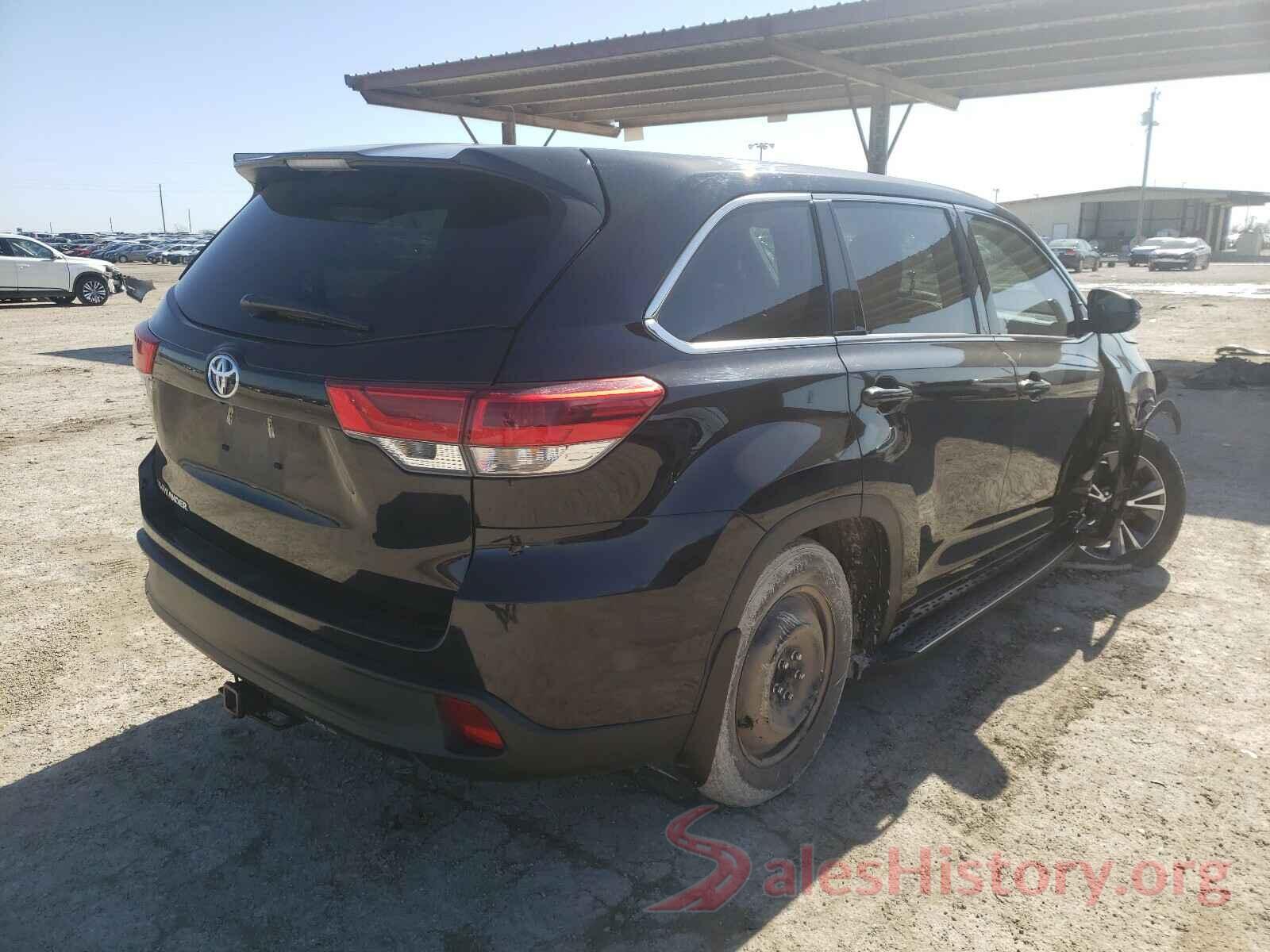 5TDZZRFH2HS201034 2017 TOYOTA HIGHLANDER