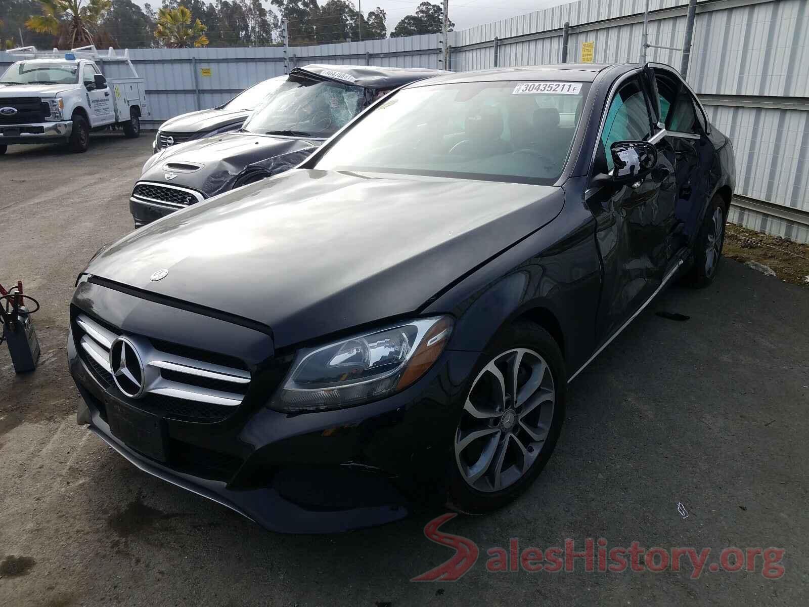 55SWF4JBXGU167699 2016 MERCEDES-BENZ C CLASS