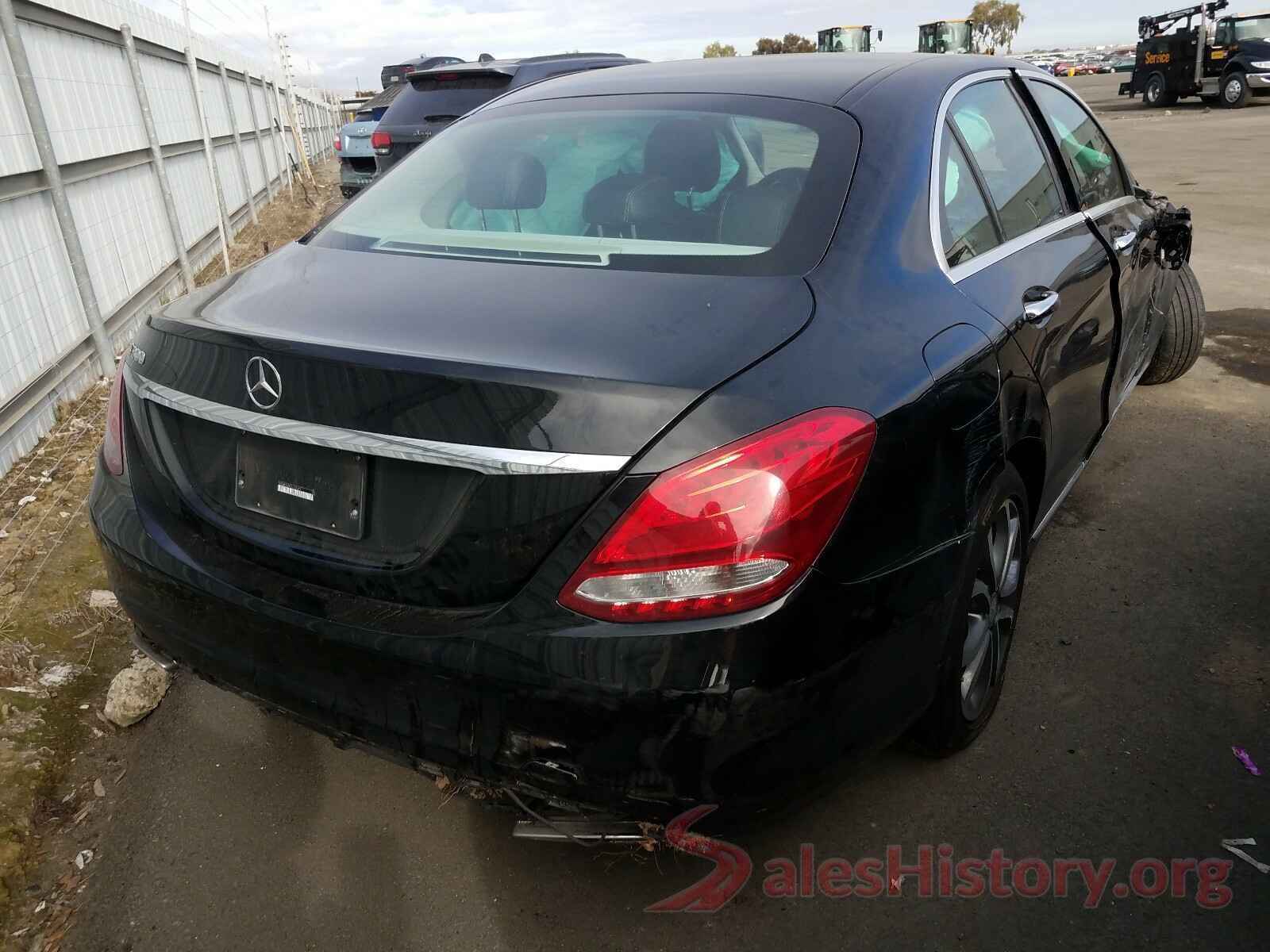 55SWF4JBXGU167699 2016 MERCEDES-BENZ C CLASS