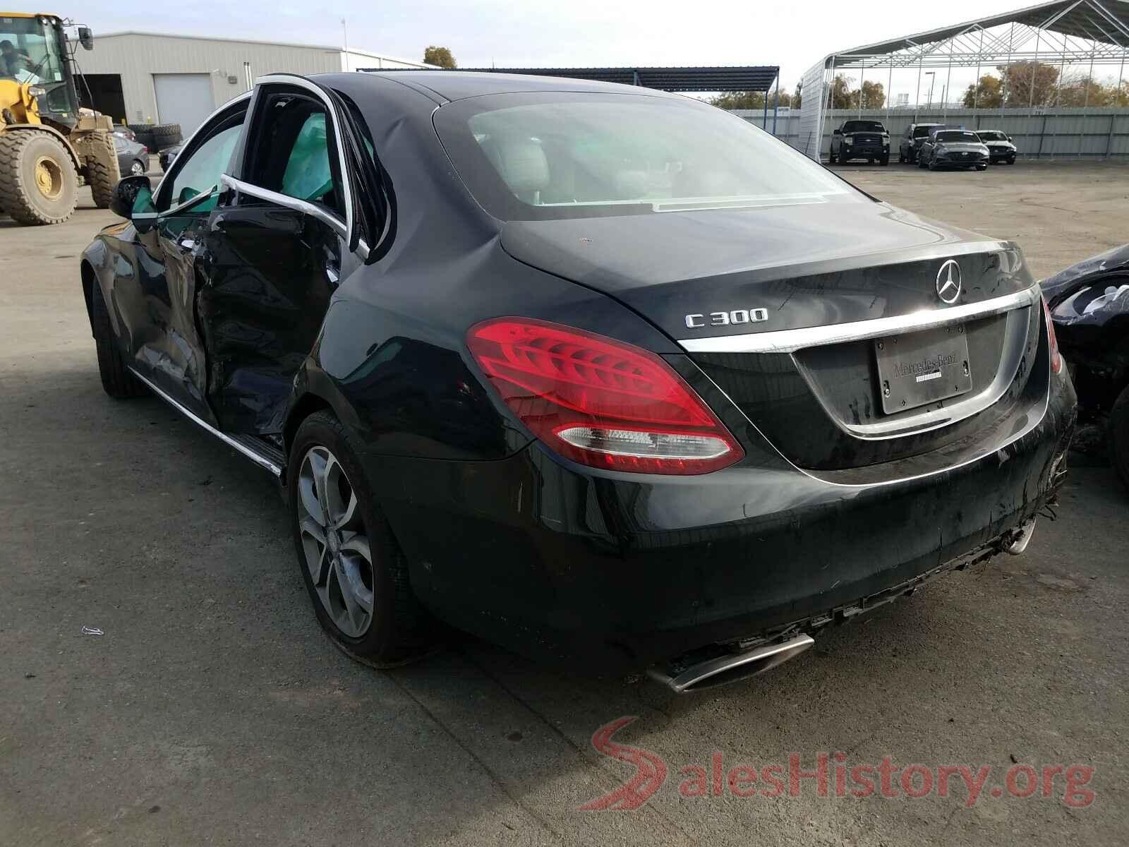 55SWF4JBXGU167699 2016 MERCEDES-BENZ C CLASS