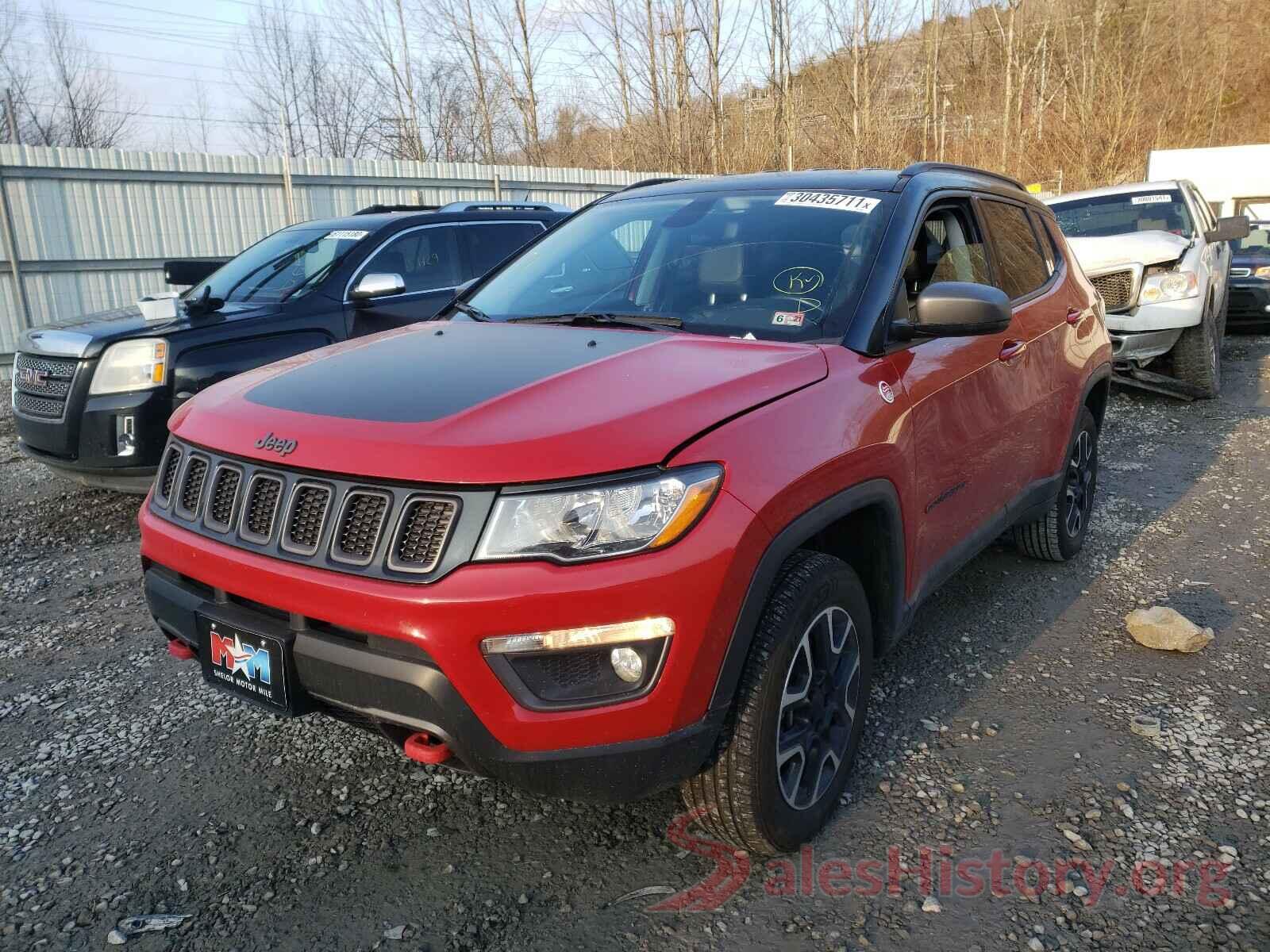 3C4NJDDB2KT780482 2019 JEEP COMPASS