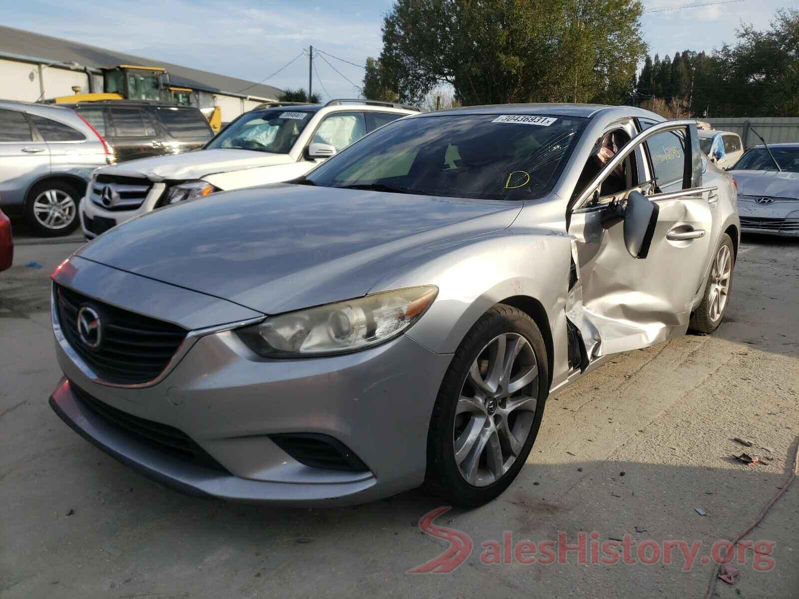 4T1B11HK4JU570011 2014 MAZDA 6