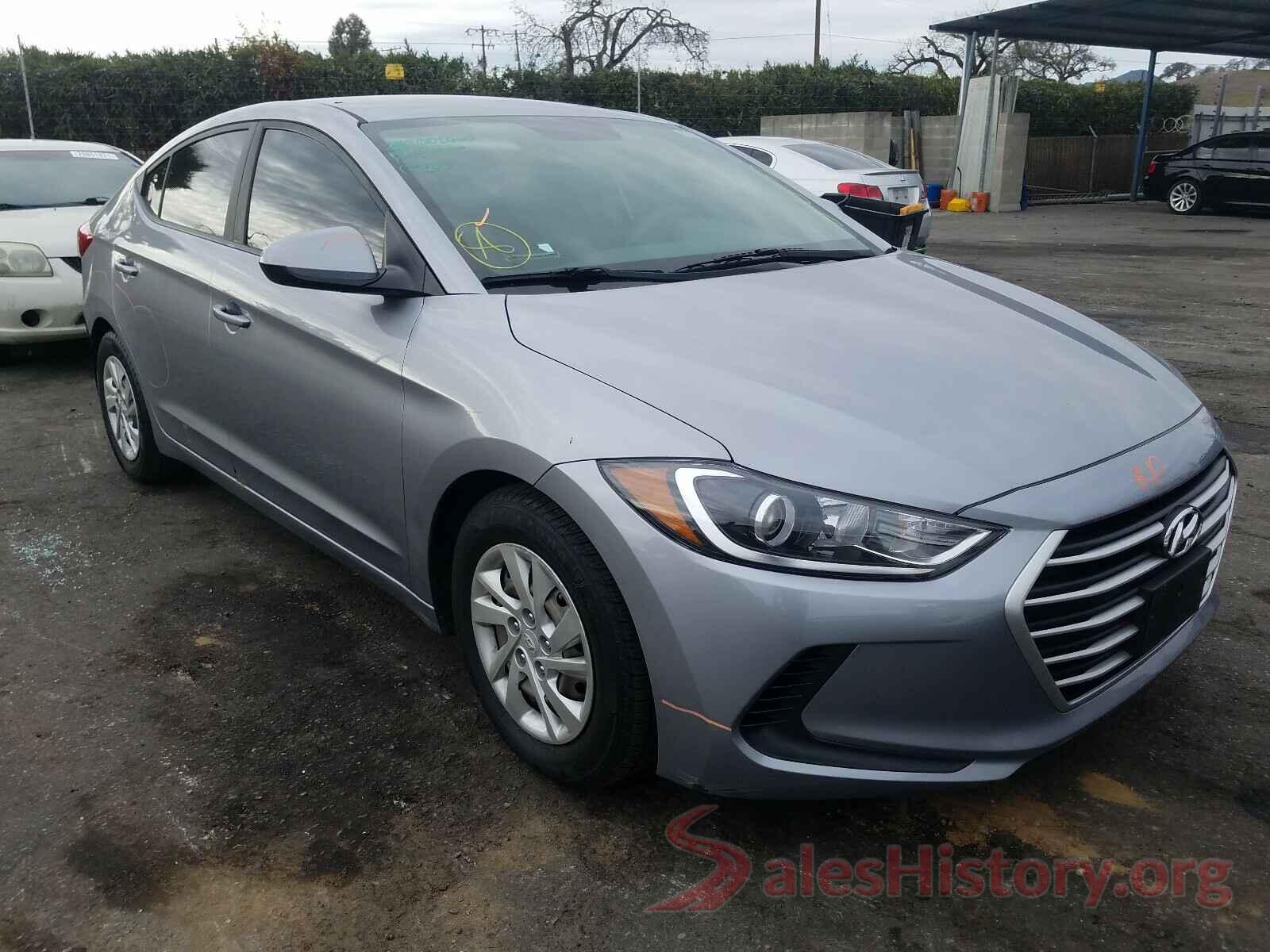 5NPD74LF8HH200952 2017 HYUNDAI ELANTRA