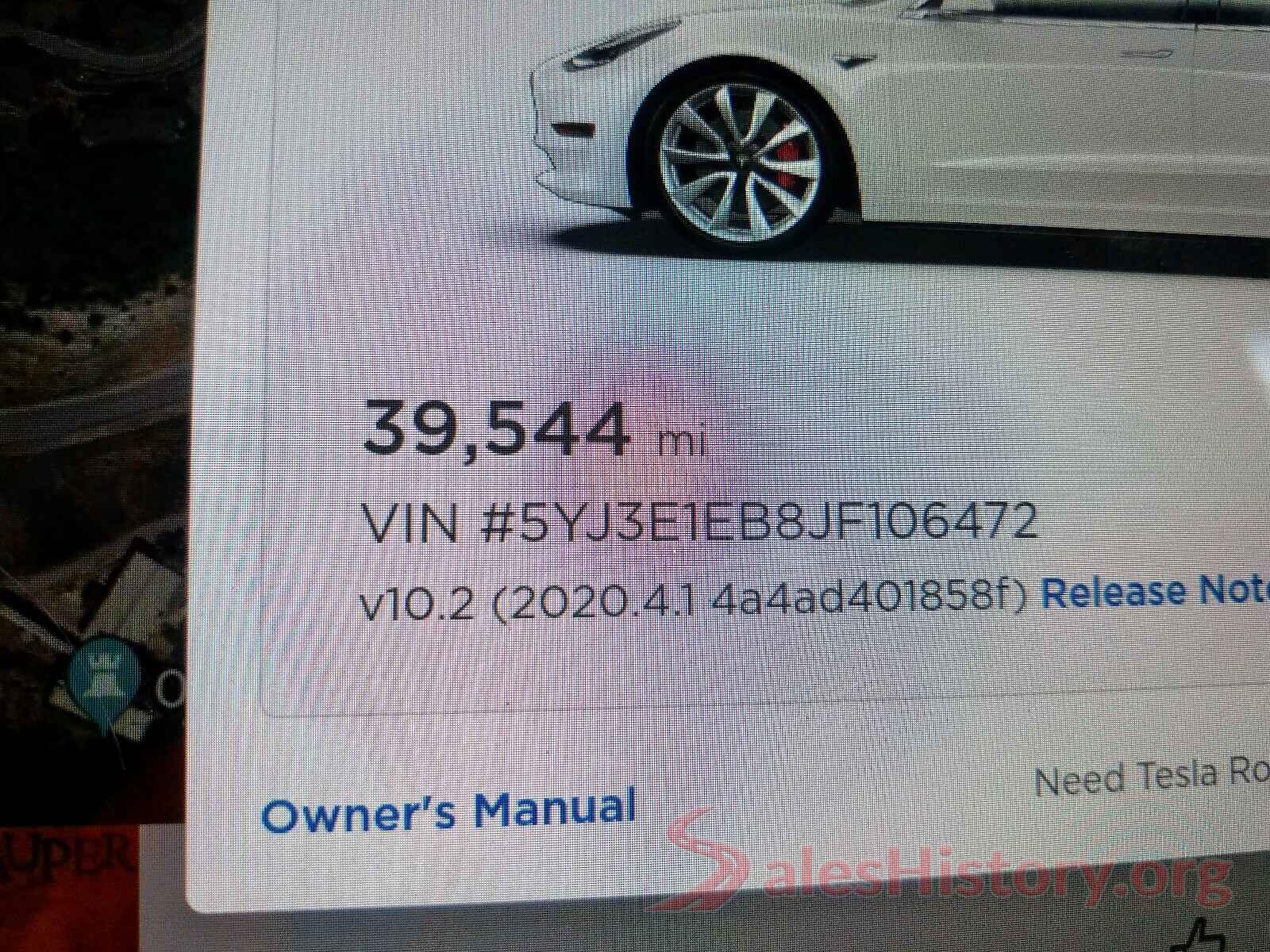 5YJ3E1EB8JF106472 2018 TESLA MODEL 3