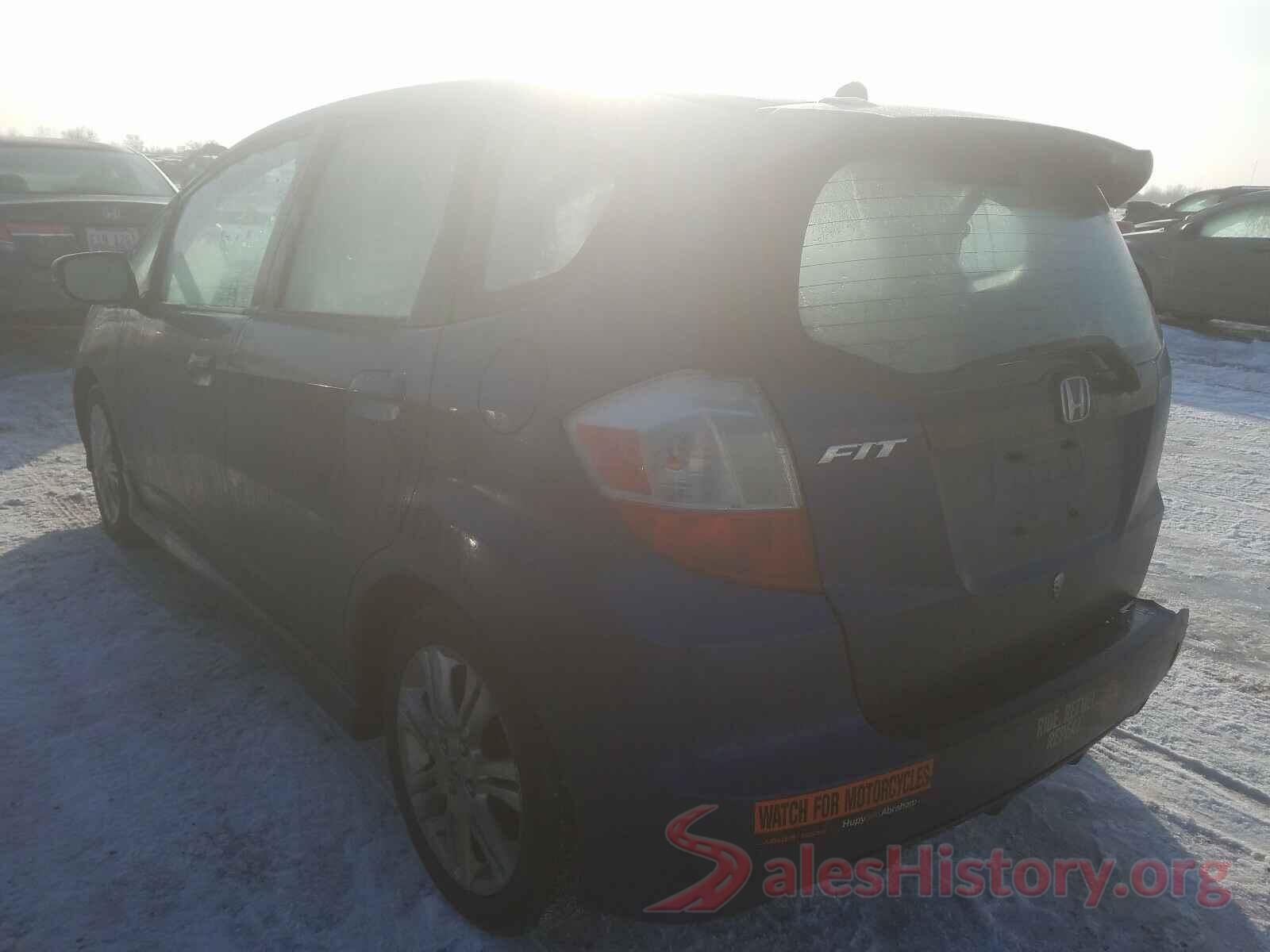 KMHD74LF7HU399879 2009 HONDA FIT