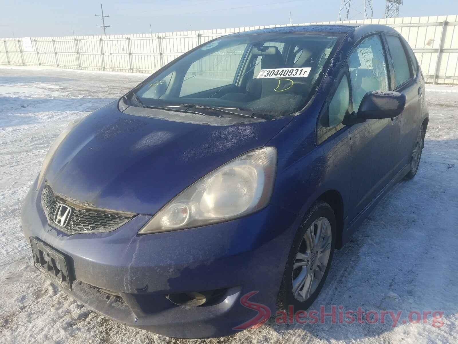 KMHD74LF7HU399879 2009 HONDA FIT