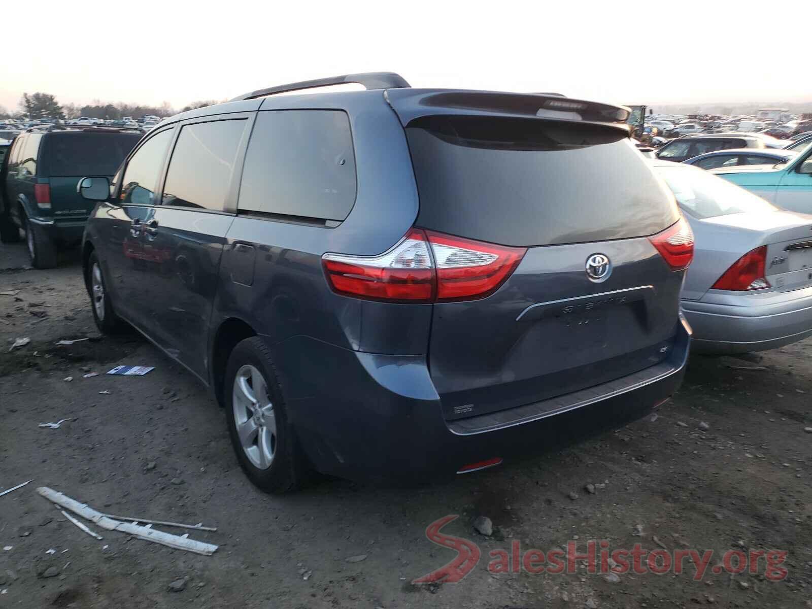 5TDKZ3DC0HS869081 2017 TOYOTA SIENNA