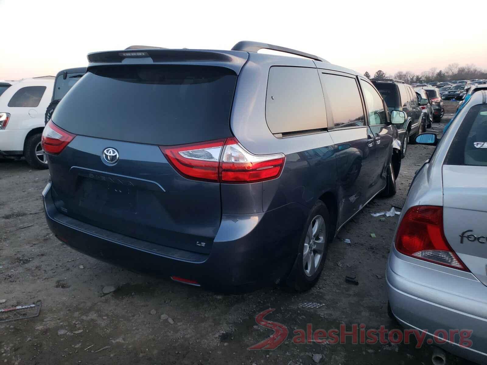 5TDKZ3DC0HS869081 2017 TOYOTA SIENNA