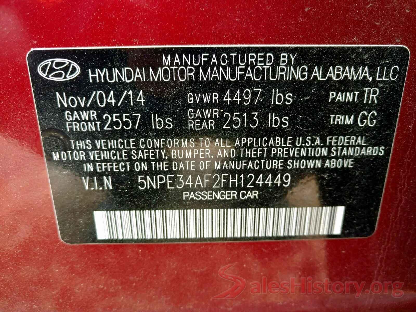 1C4RJFAGXGC443297 2015 HYUNDAI SONATA