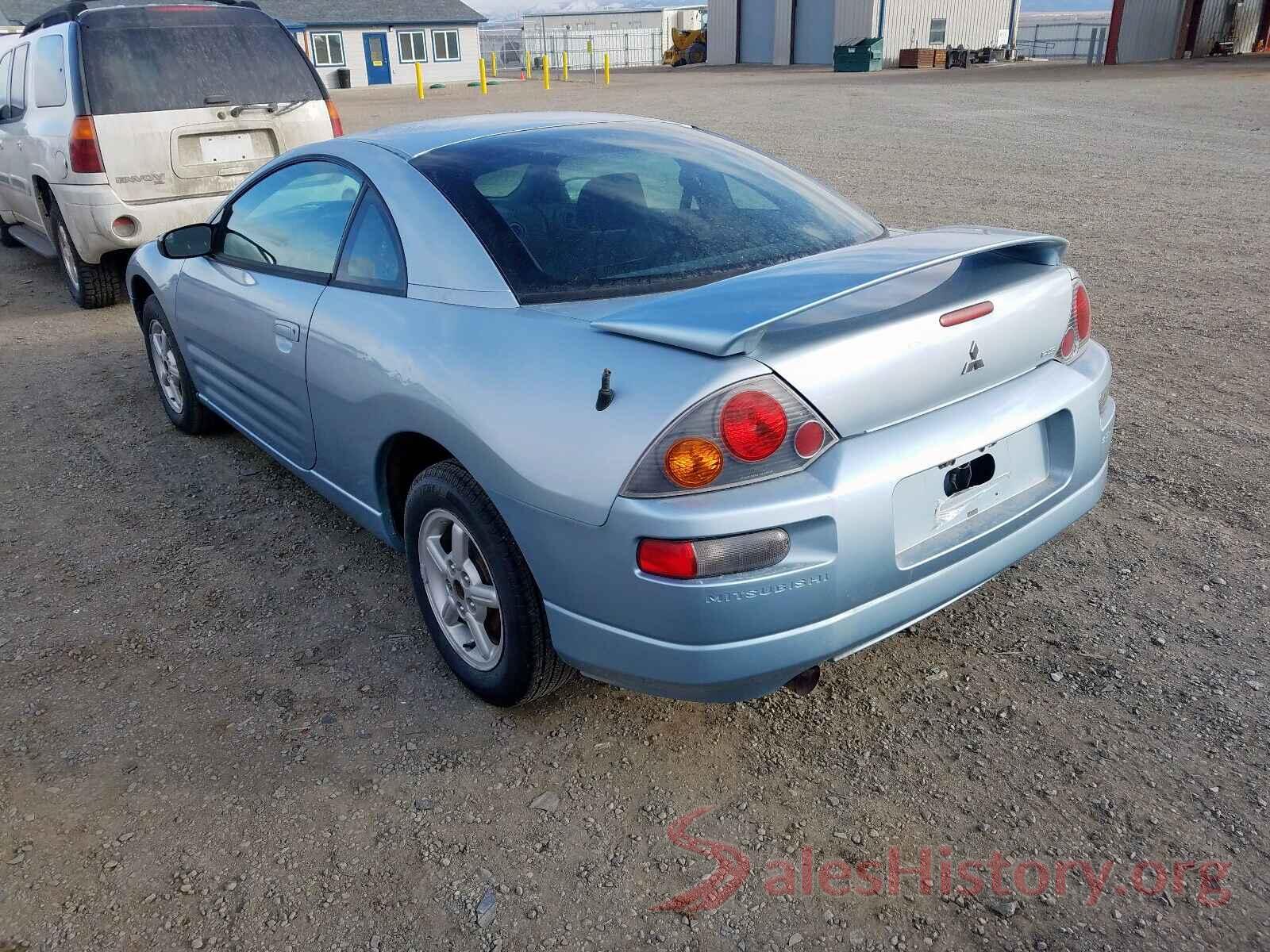 2T3W1RFV8MW127756 2003 MITSUBISHI ECLIPSE