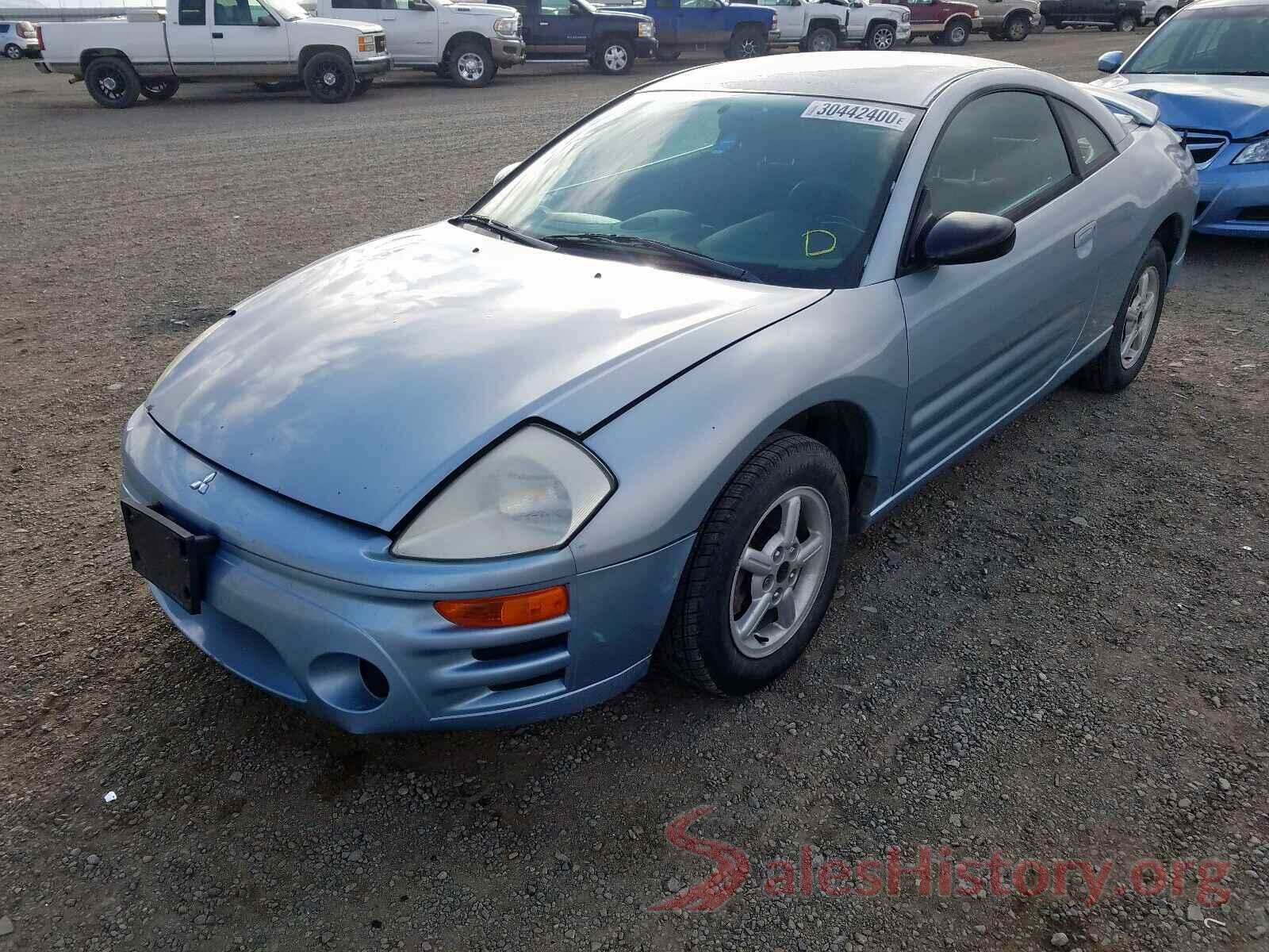 2T3W1RFV8MW127756 2003 MITSUBISHI ECLIPSE