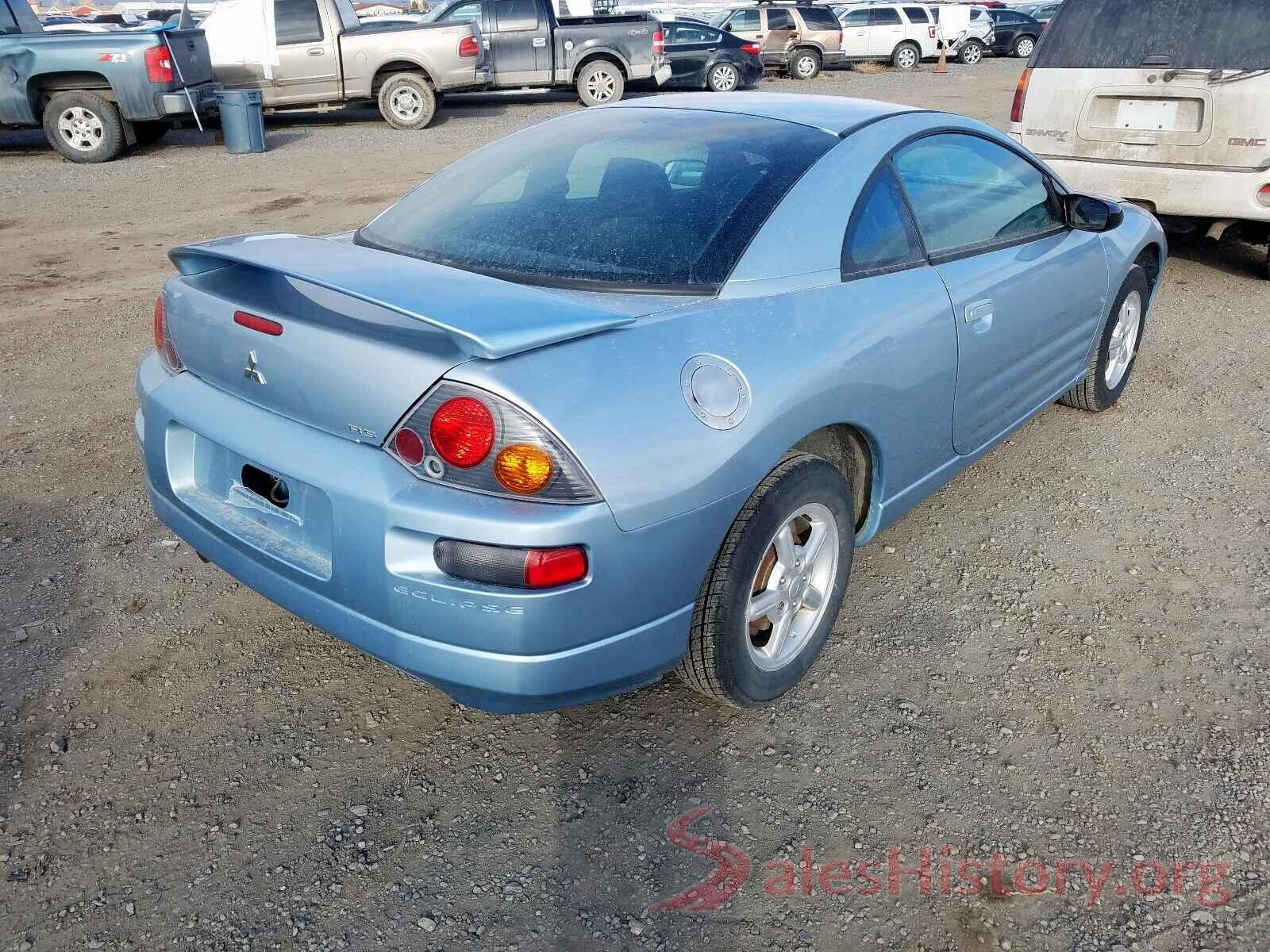 2T3W1RFV8MW127756 2003 MITSUBISHI ECLIPSE