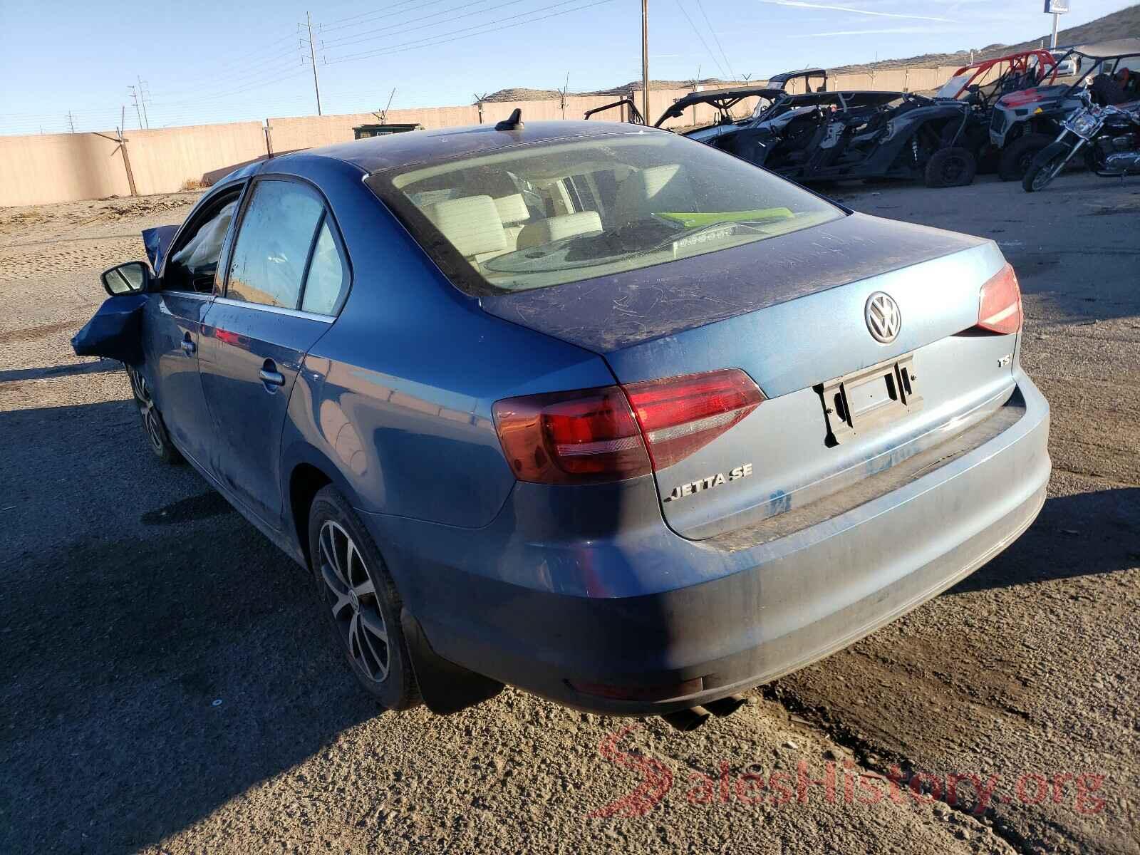 3VWDB7AJ0HM412808 2017 VOLKSWAGEN JETTA