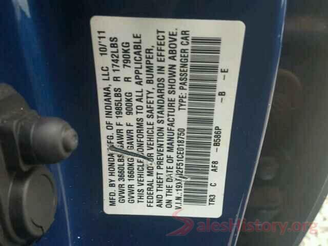 2T1BURHEXGC598146 2012 HONDA CIVIC