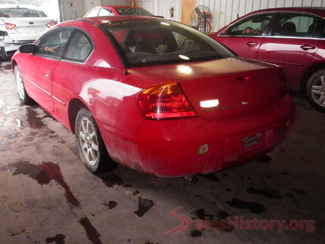 JF2SJABC5JH493245 2001 CHRYSLER SEBRING