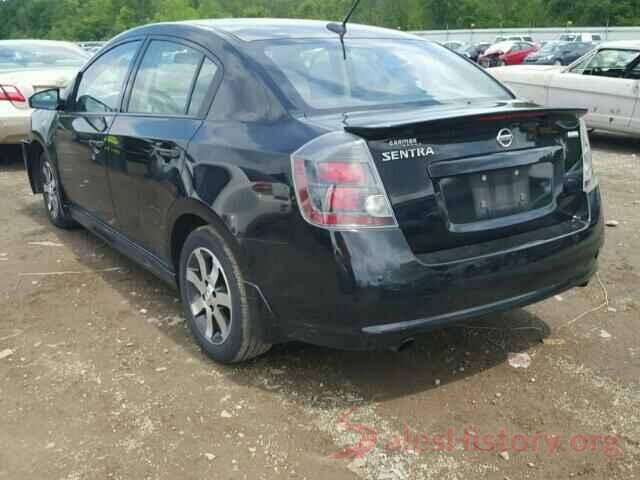 JTMBFREV5HJ168061 2012 NISSAN SENTRA