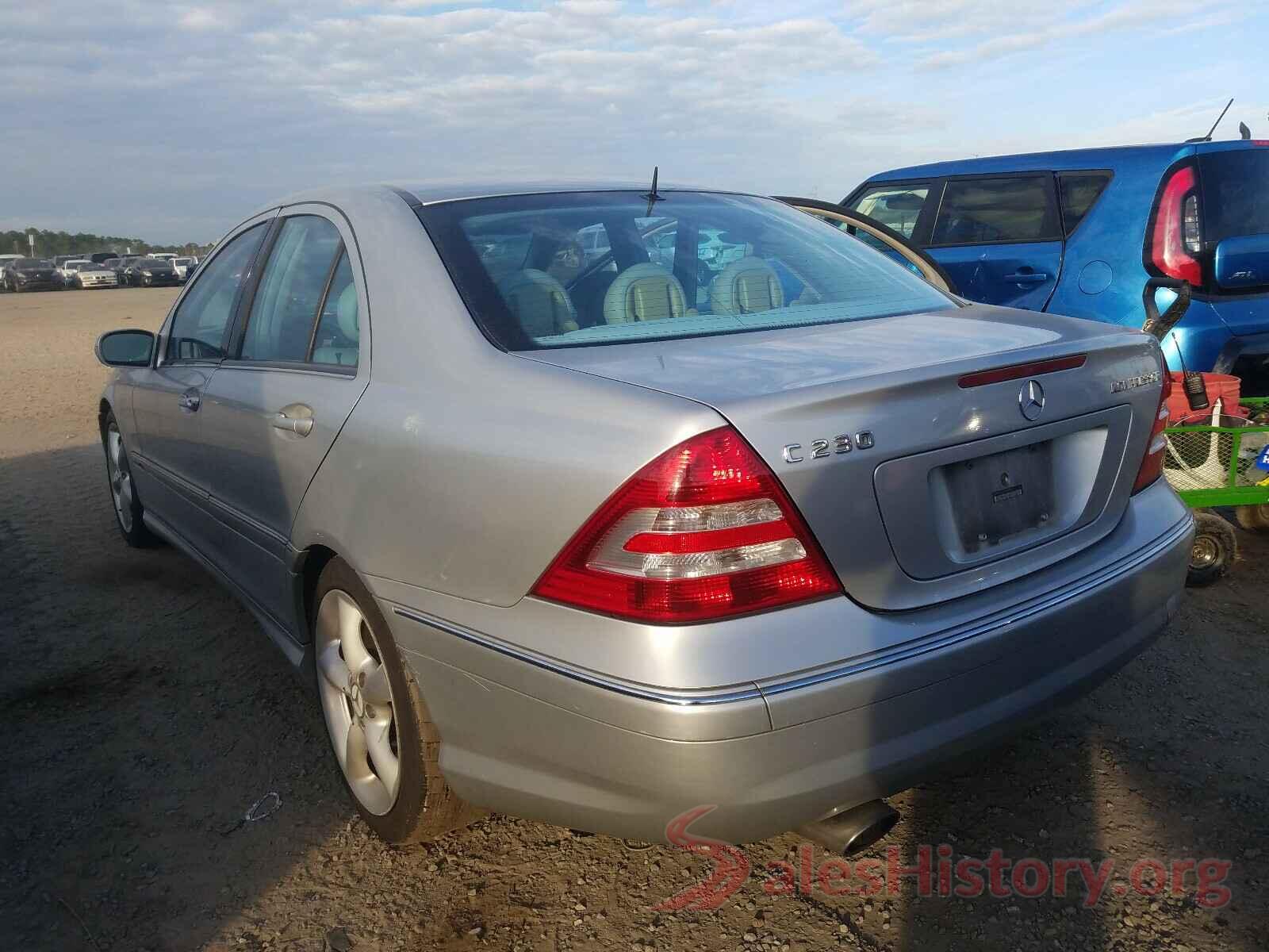 3N1AB7AP0GY253972 2005 MERCEDES-BENZ C CLASS