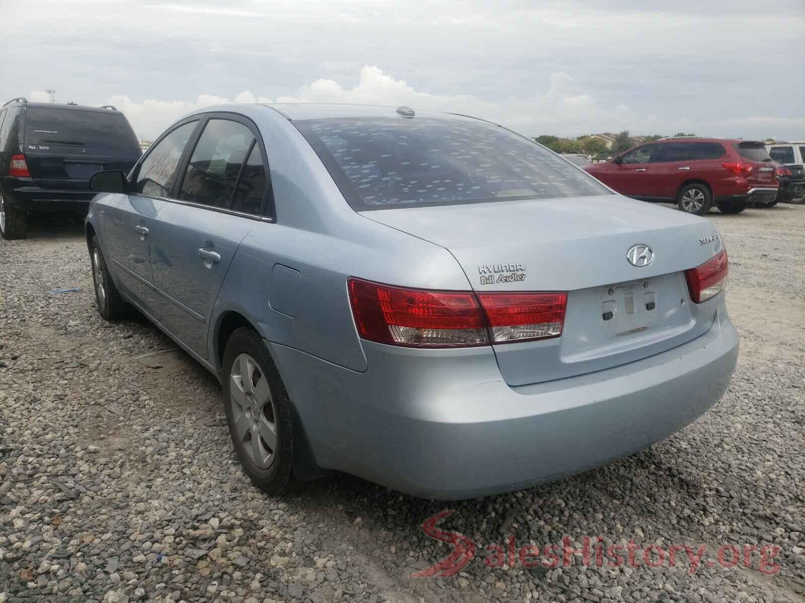 5TFCZ5AN2LX223162 2008 HYUNDAI SONATA