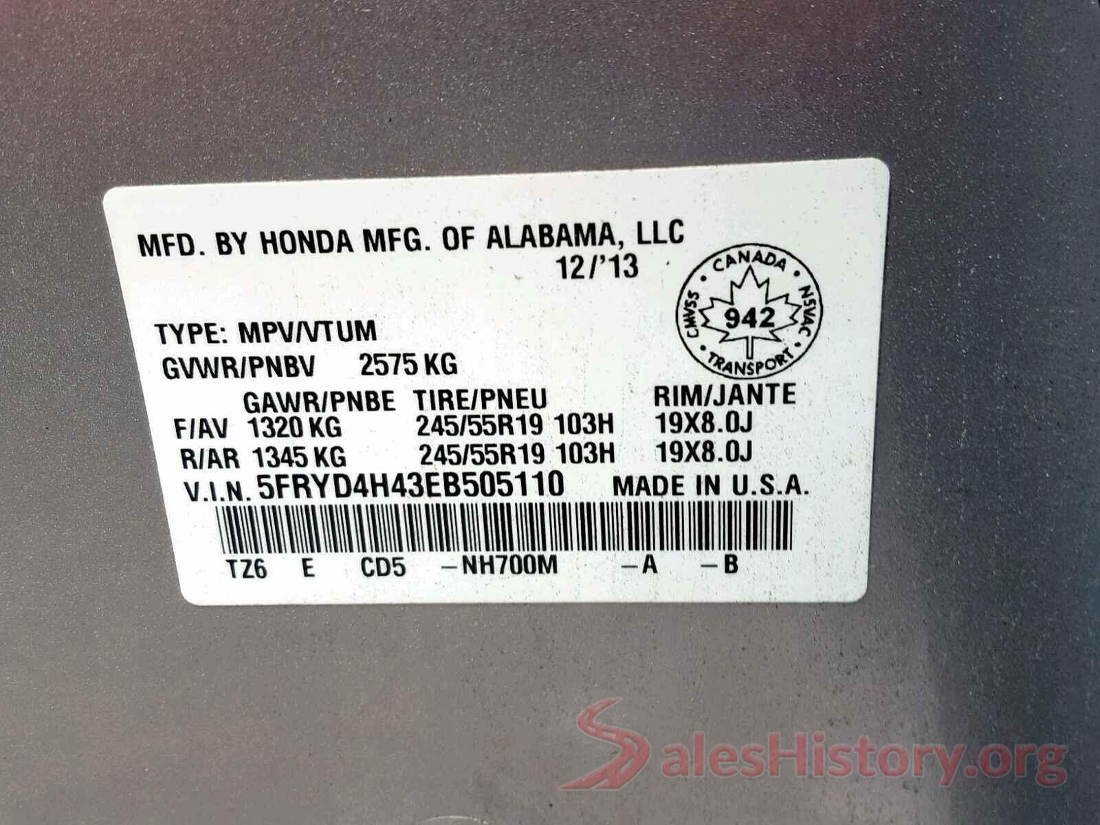 00000000000114941 2014 ACURA MDX