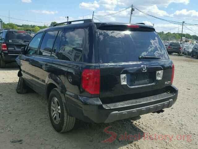 2T3W1RFV7MW116618 2003 HONDA PILOT