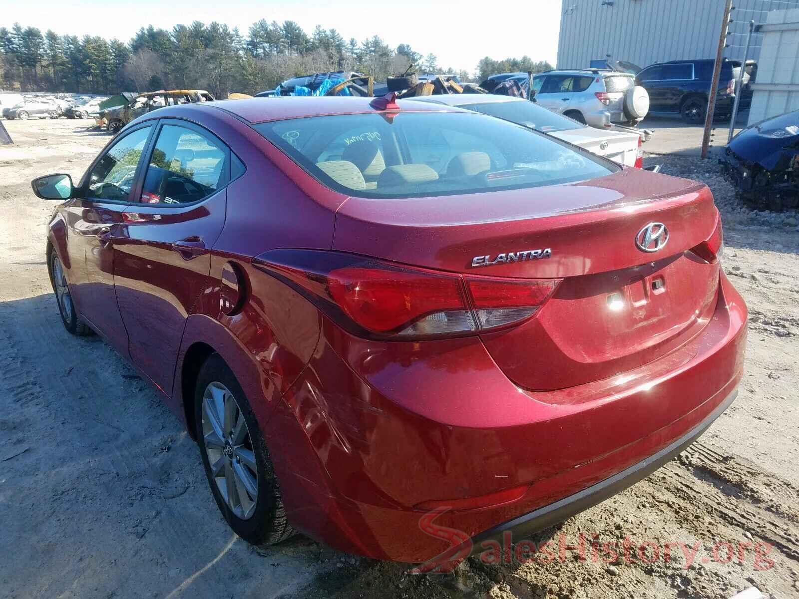 3VWCB7BU5LM034630 2016 HYUNDAI ELANTRA