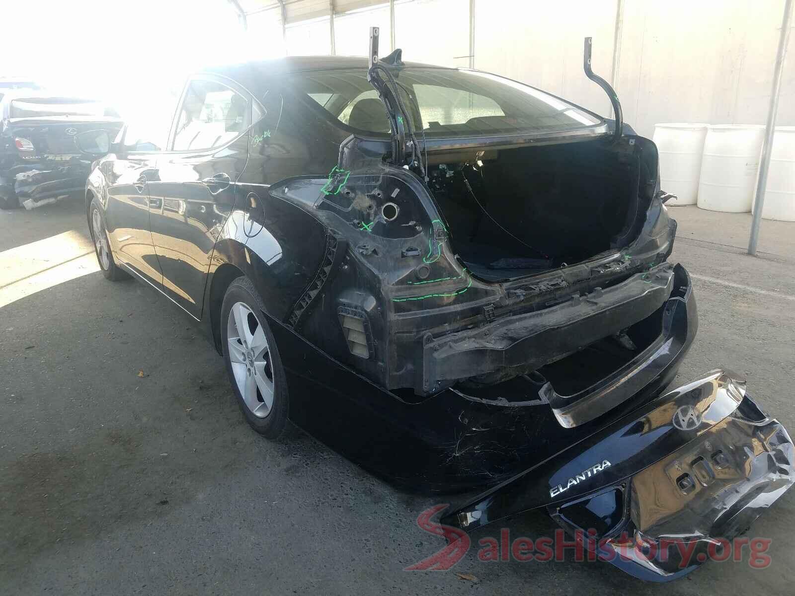 KNAFK4A63G5518001 2012 HYUNDAI ELANTRA