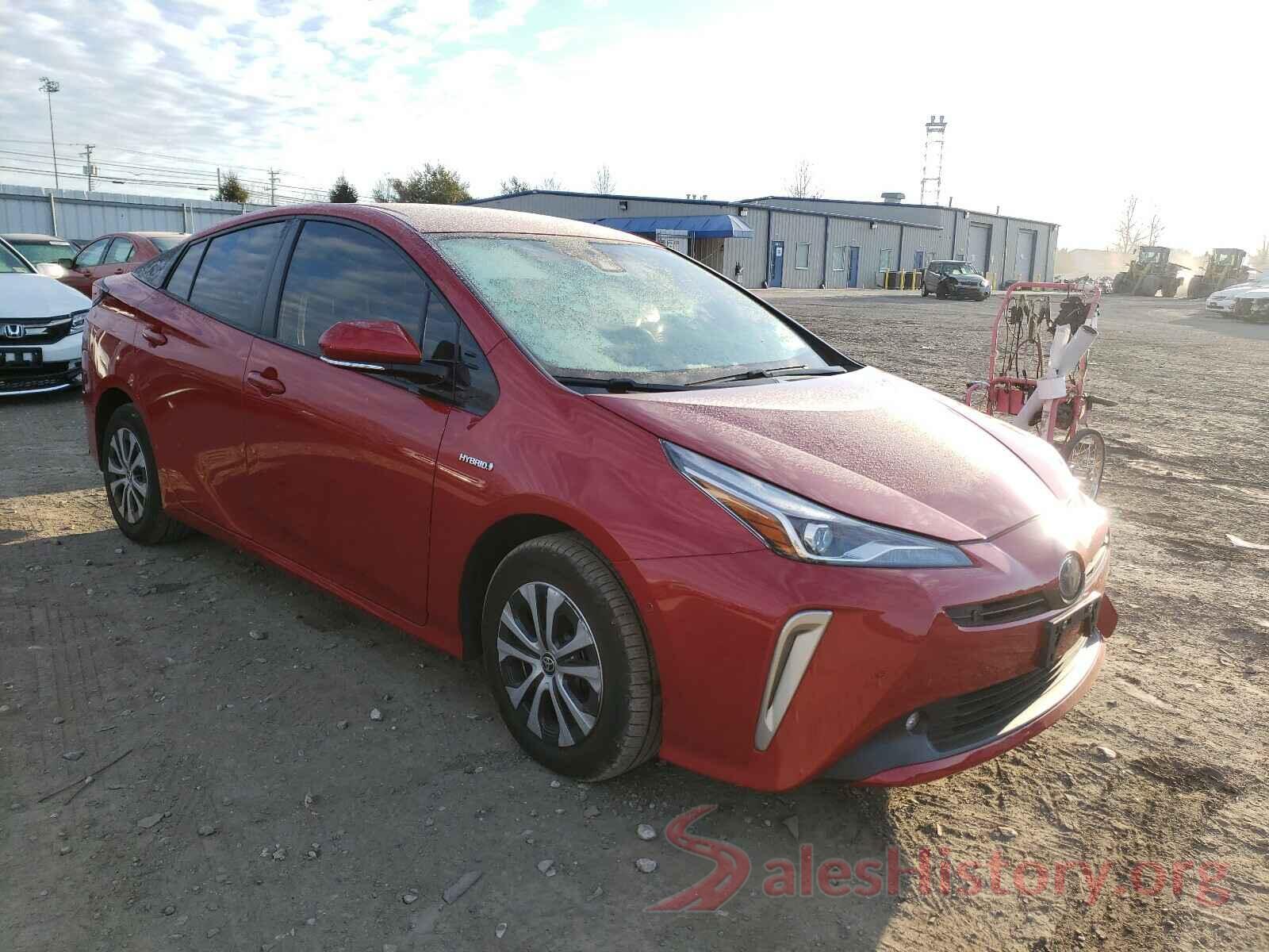 JTDL9RFU9L3014175 2020 TOYOTA PRIUS