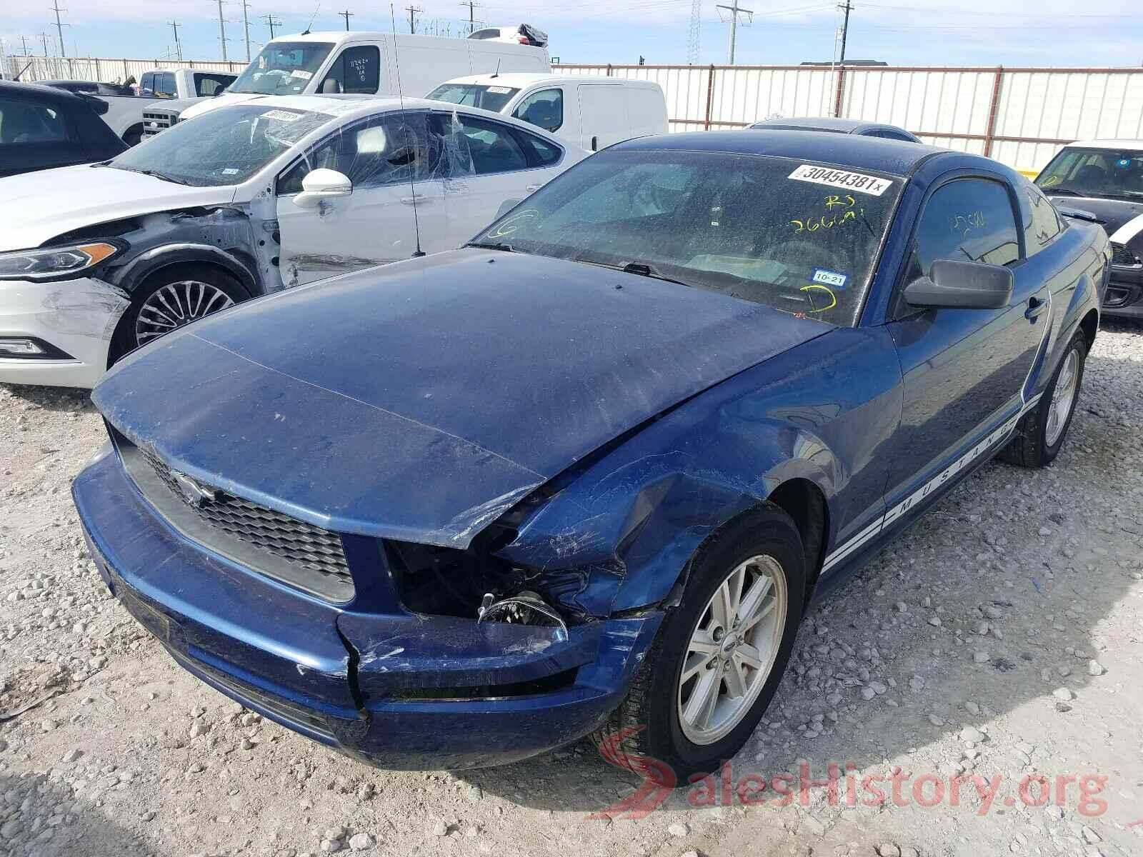 3MYDLBYV7HY149755 2007 FORD MUSTANG