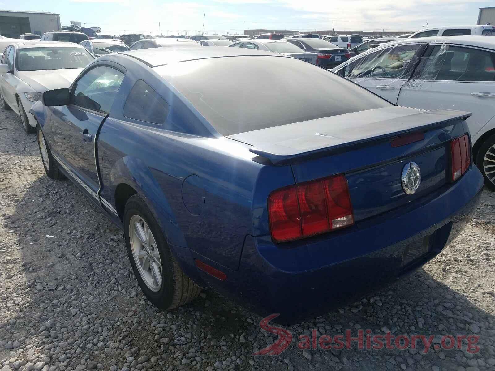 3MYDLBYV7HY149755 2007 FORD MUSTANG