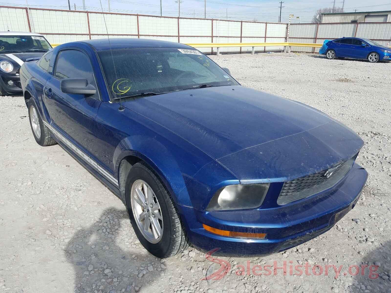 3MYDLBYV7HY149755 2007 FORD MUSTANG