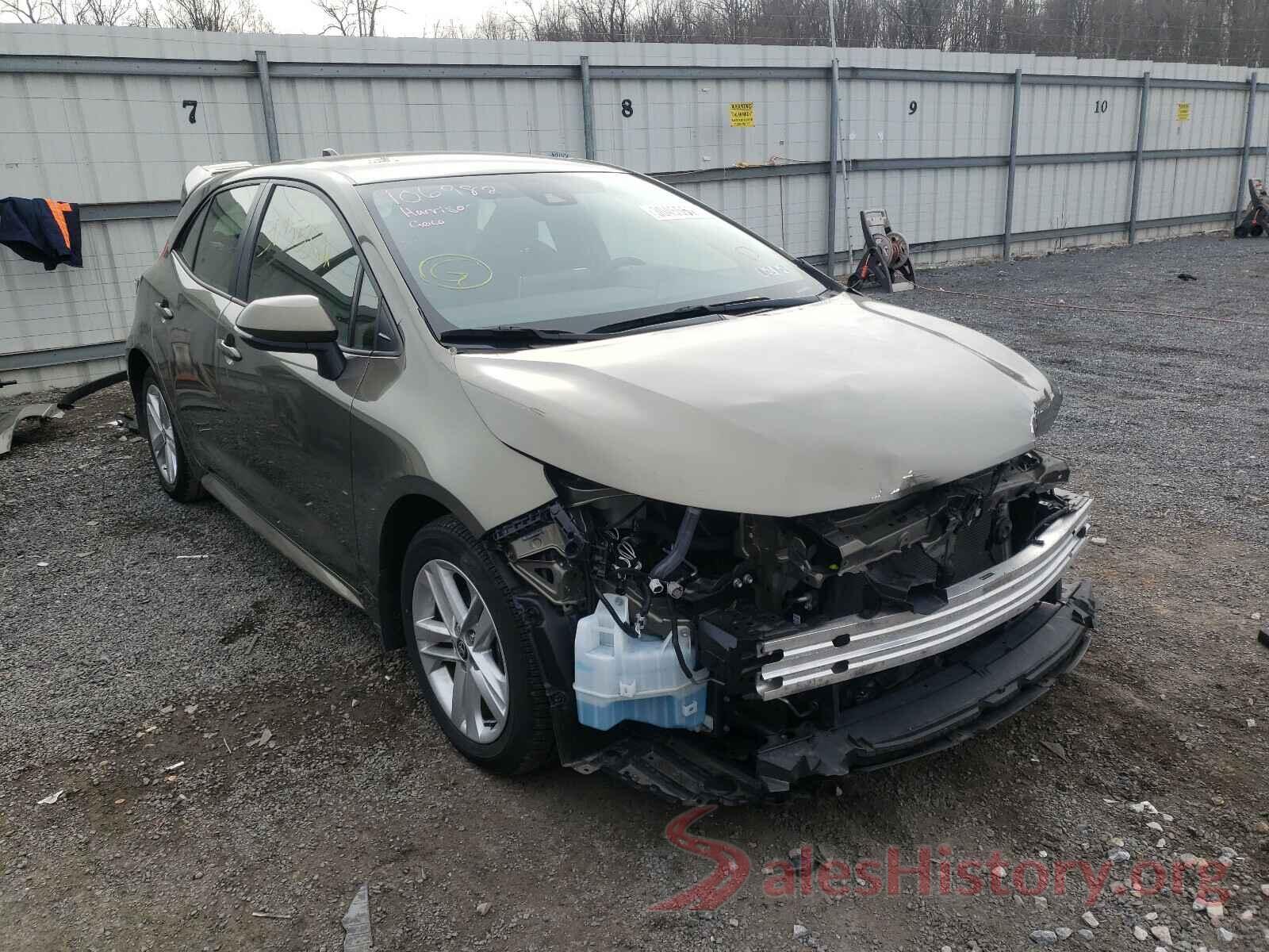 JTNK4RBE4K3054912 2019 TOYOTA COROLLA