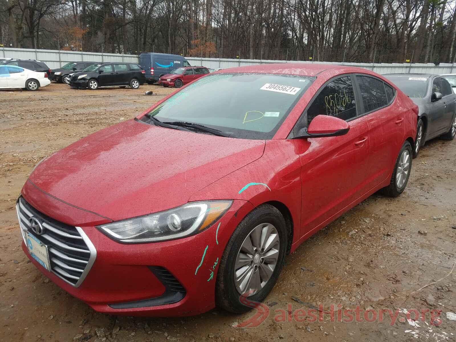 5NPD84LFXHH117570 2017 HYUNDAI ELANTRA