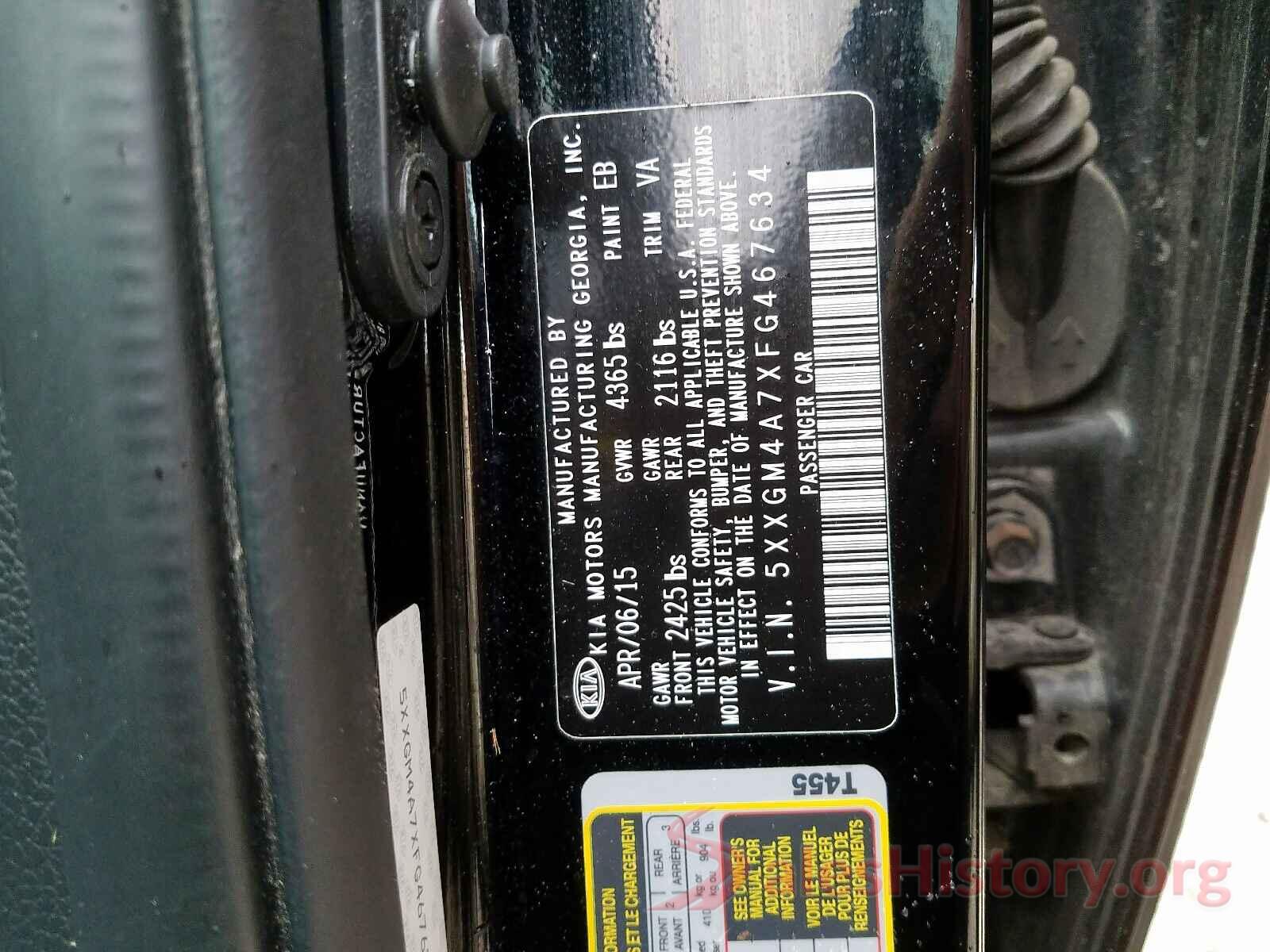 JTEHU5JR0M5918742 2015 KIA OPTIMA