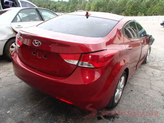 JTDEPMAE0MJ176596 2013 HYUNDAI ELANTRA