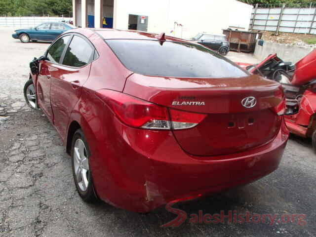 JTDEPMAE0MJ176596 2013 HYUNDAI ELANTRA