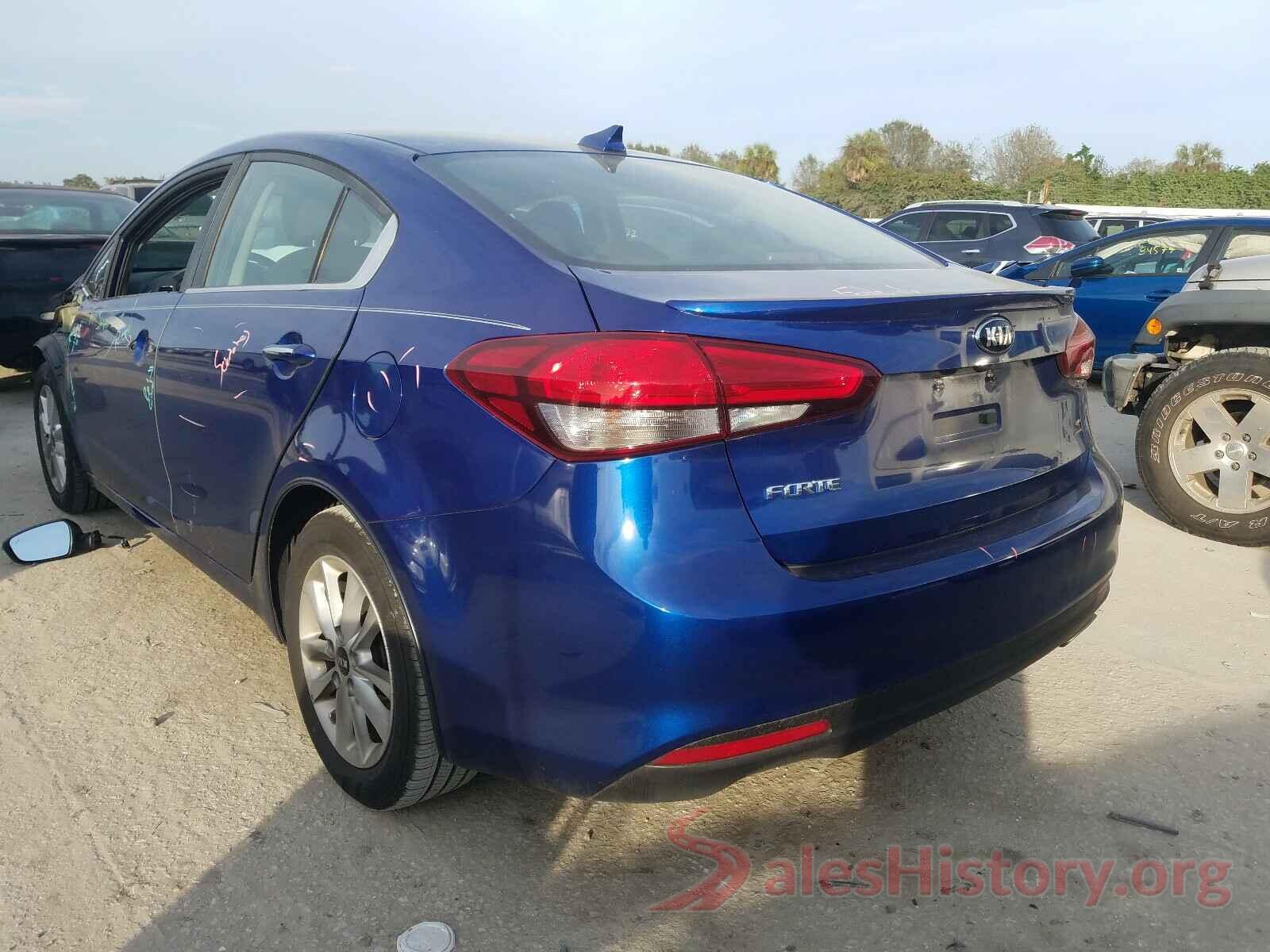 3KPFL4A74HE020825 2017 KIA FORTE