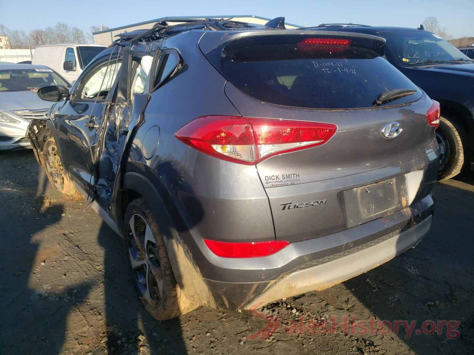 KM8J33A2XJU633656 2018 HYUNDAI TUCSON