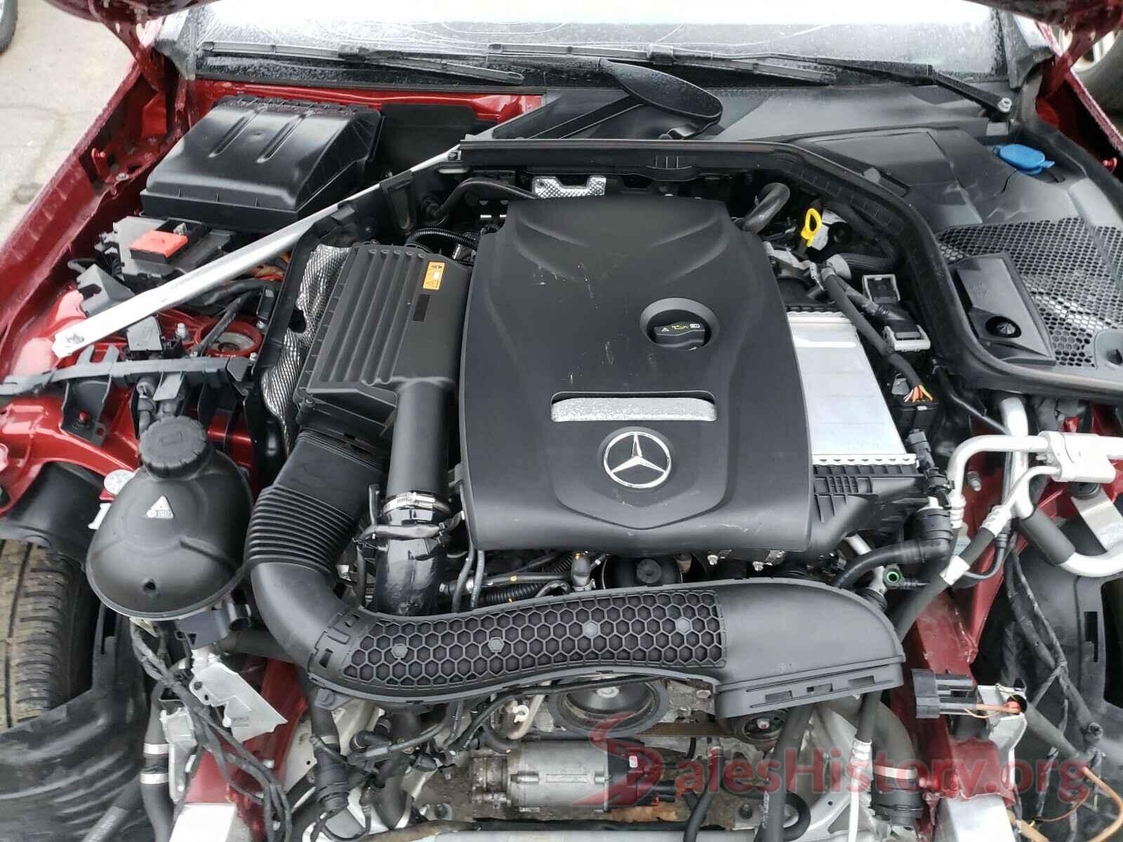 55SWF4KB7HU212372 2017 MERCEDES-BENZ C CLASS