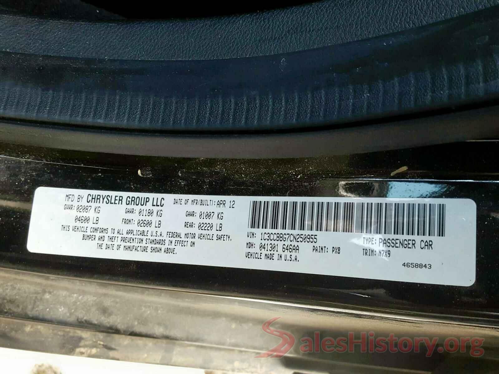 SALCP2FX2MH885276 2012 CHRYSLER 200