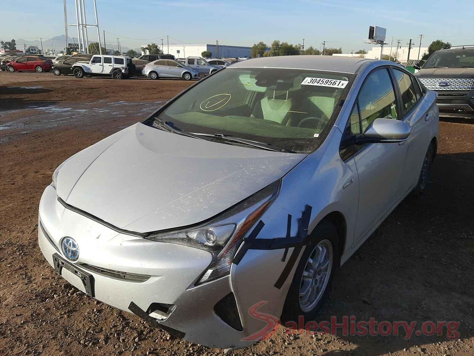 JTDKARFU4H3531247 2017 TOYOTA PRIUS